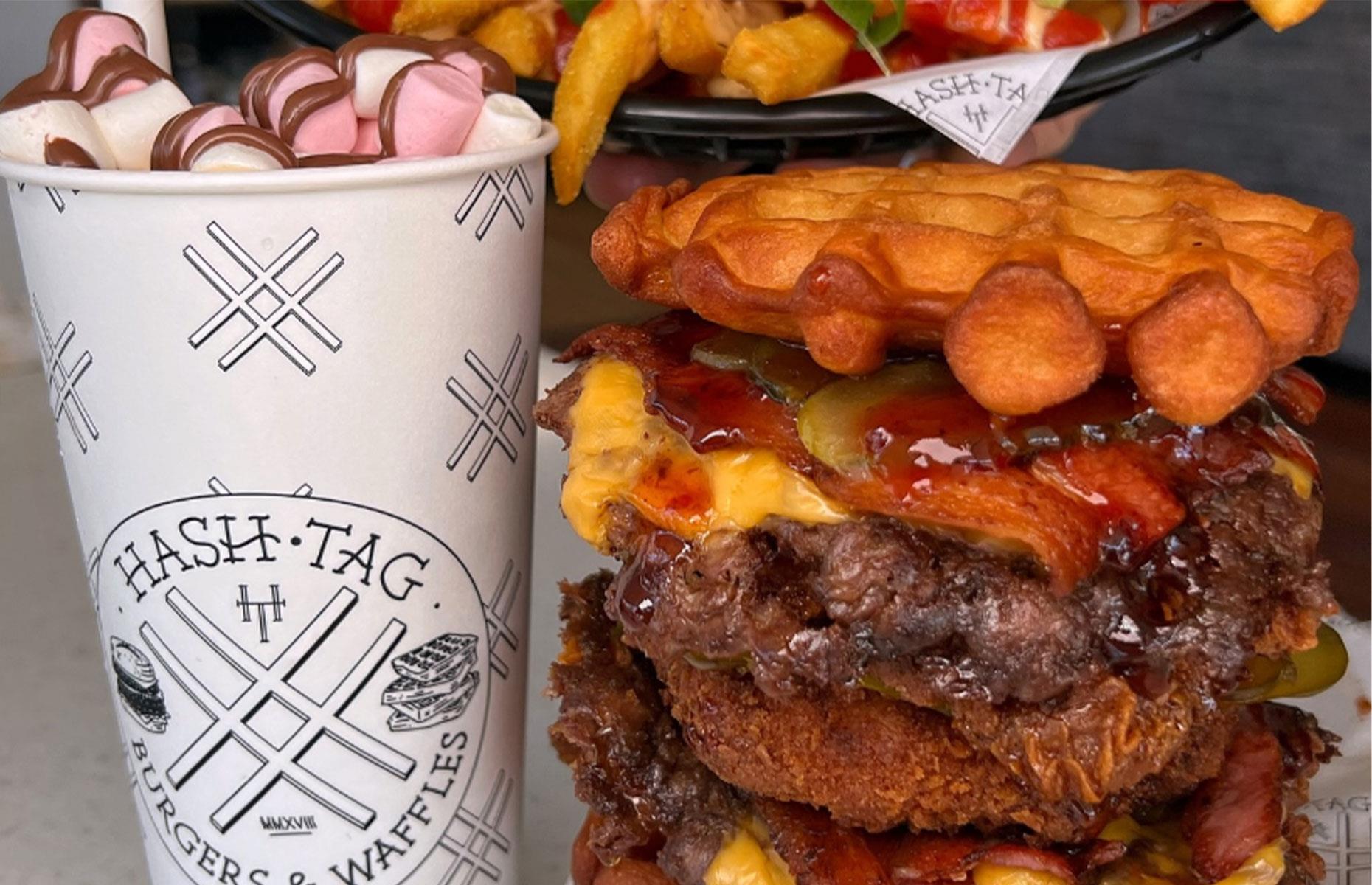 Hashtag Burgers and Waffles, Brisbane, Queensland