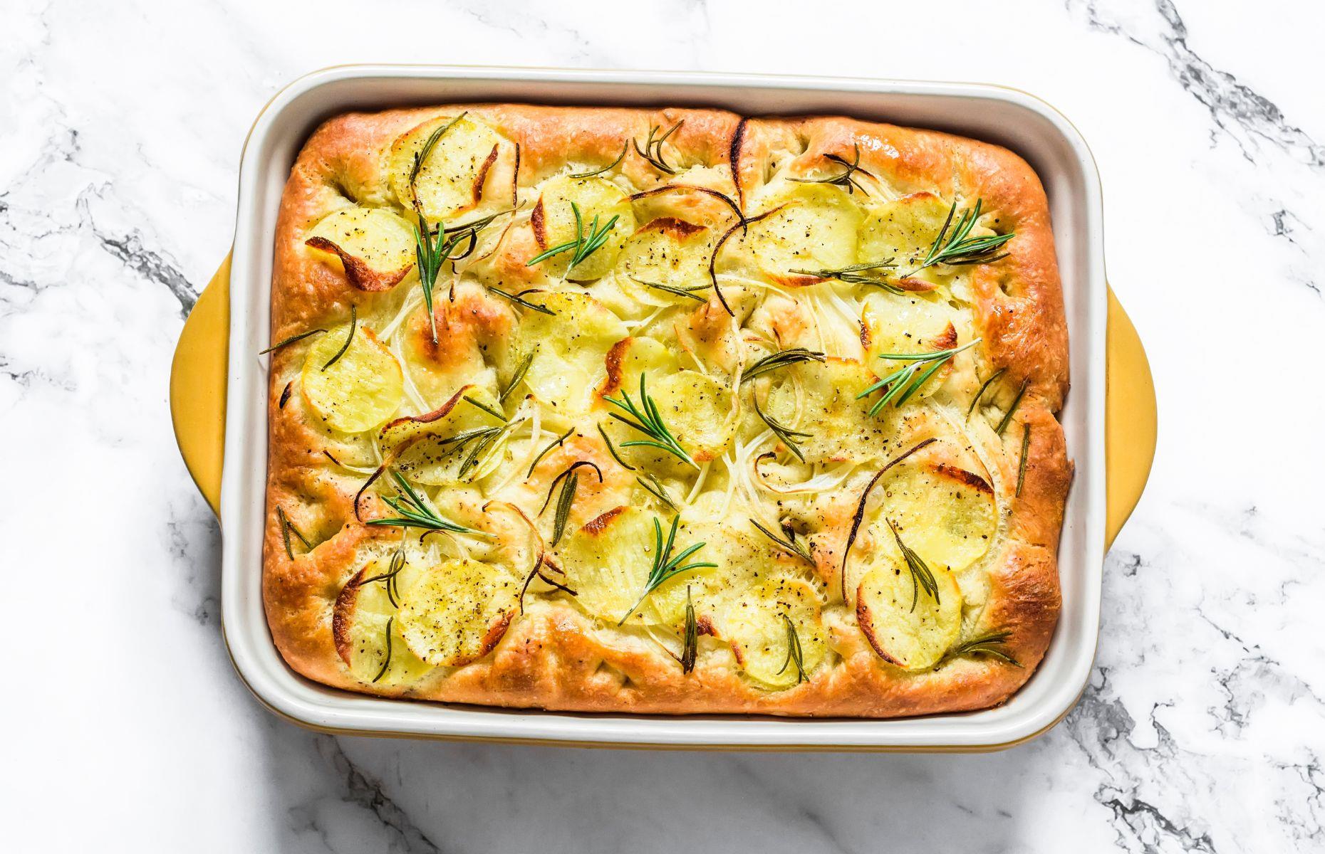 32. Bake potatoes into bread 