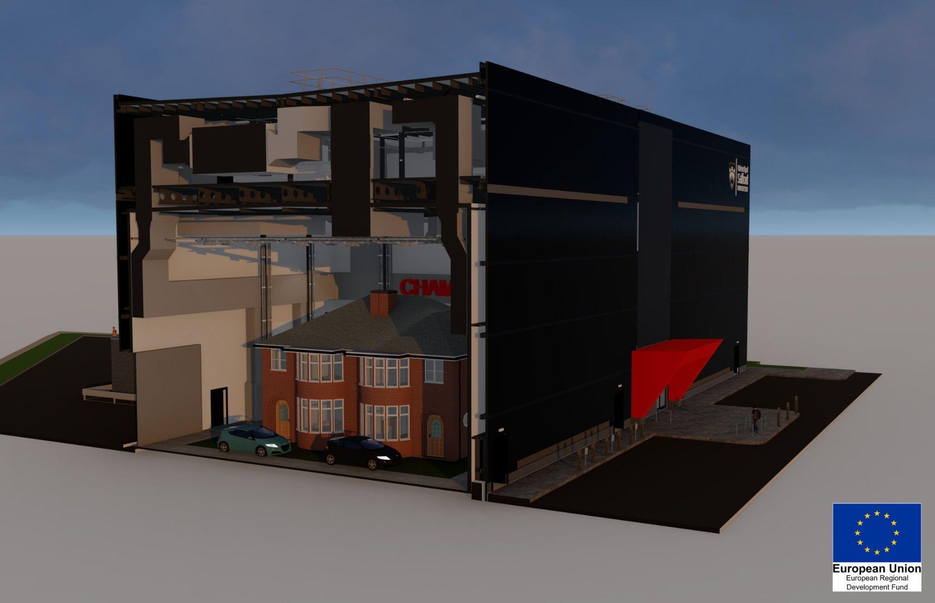 The £16m lab preparing homes for climate change