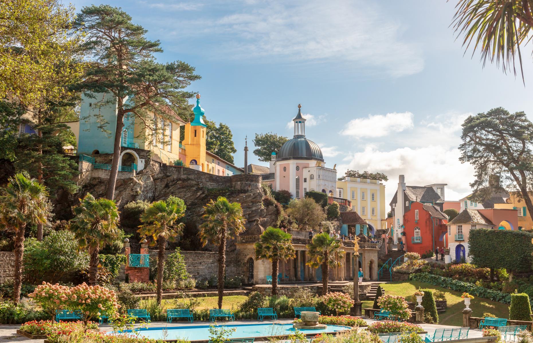 Portmeirion, Gwynedd, Wales, UK