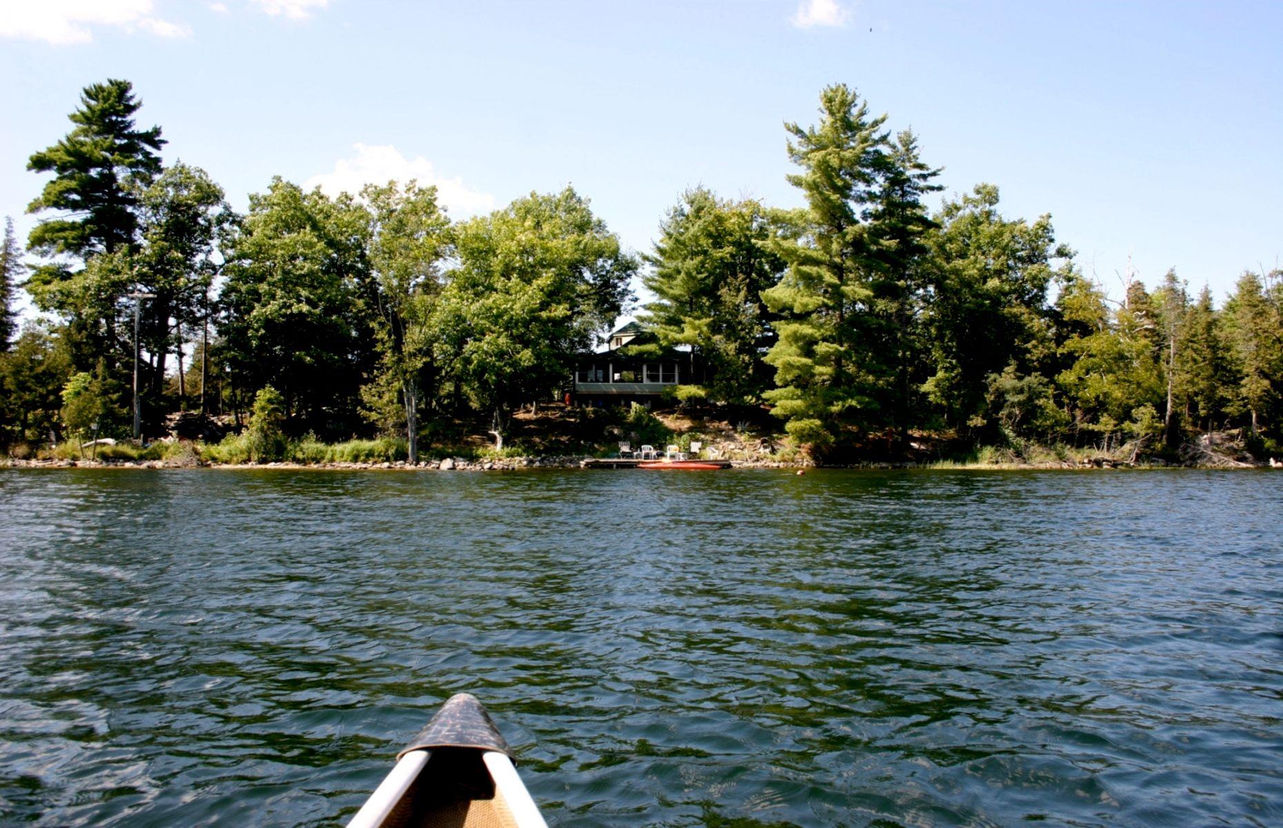 Potato Island cottage, Big Rideau Lake, Ontario, Canada