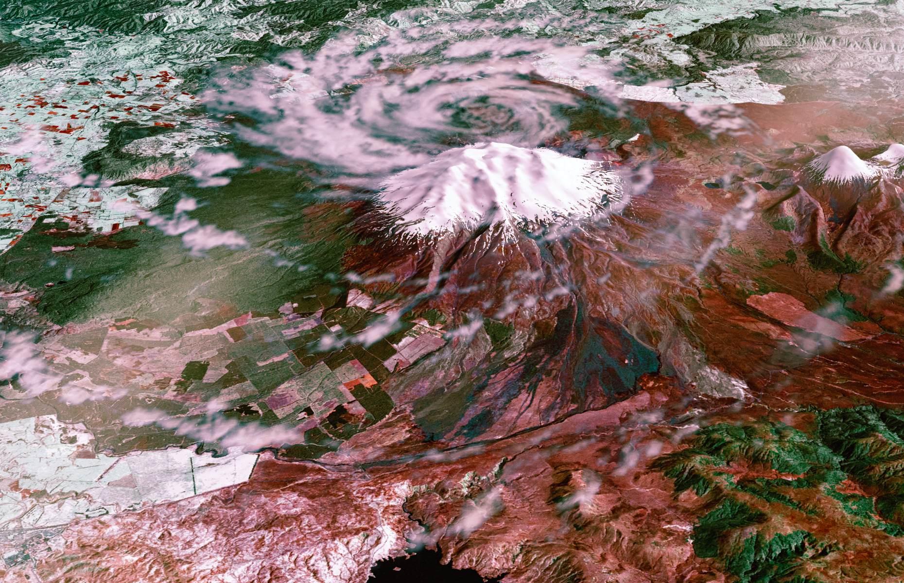 Mount Ruapehu, Tongariro National Park, North Island, New Zealand 