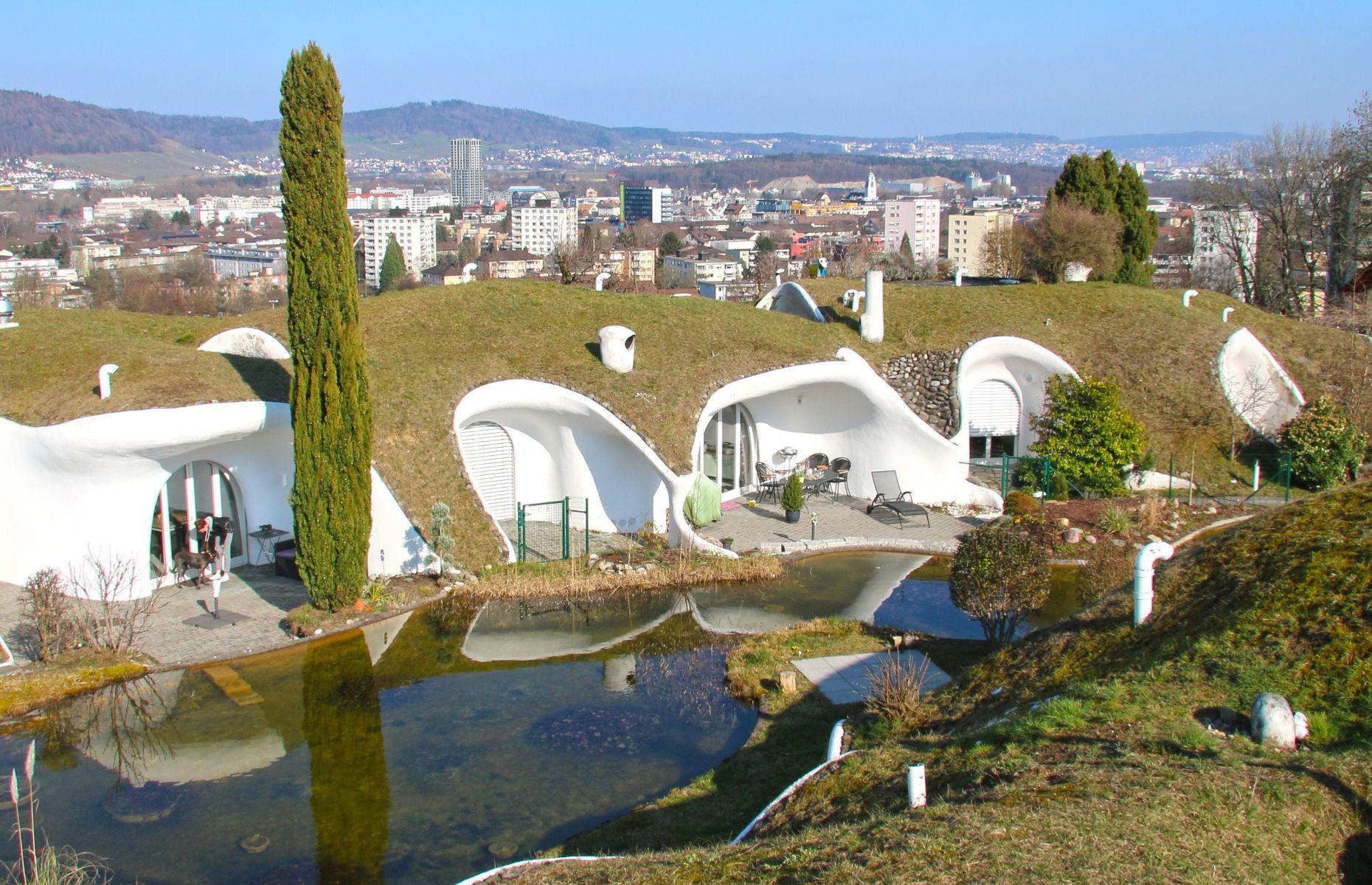 Erdhaus Lättenstrasse, Dietikon, Schweiz