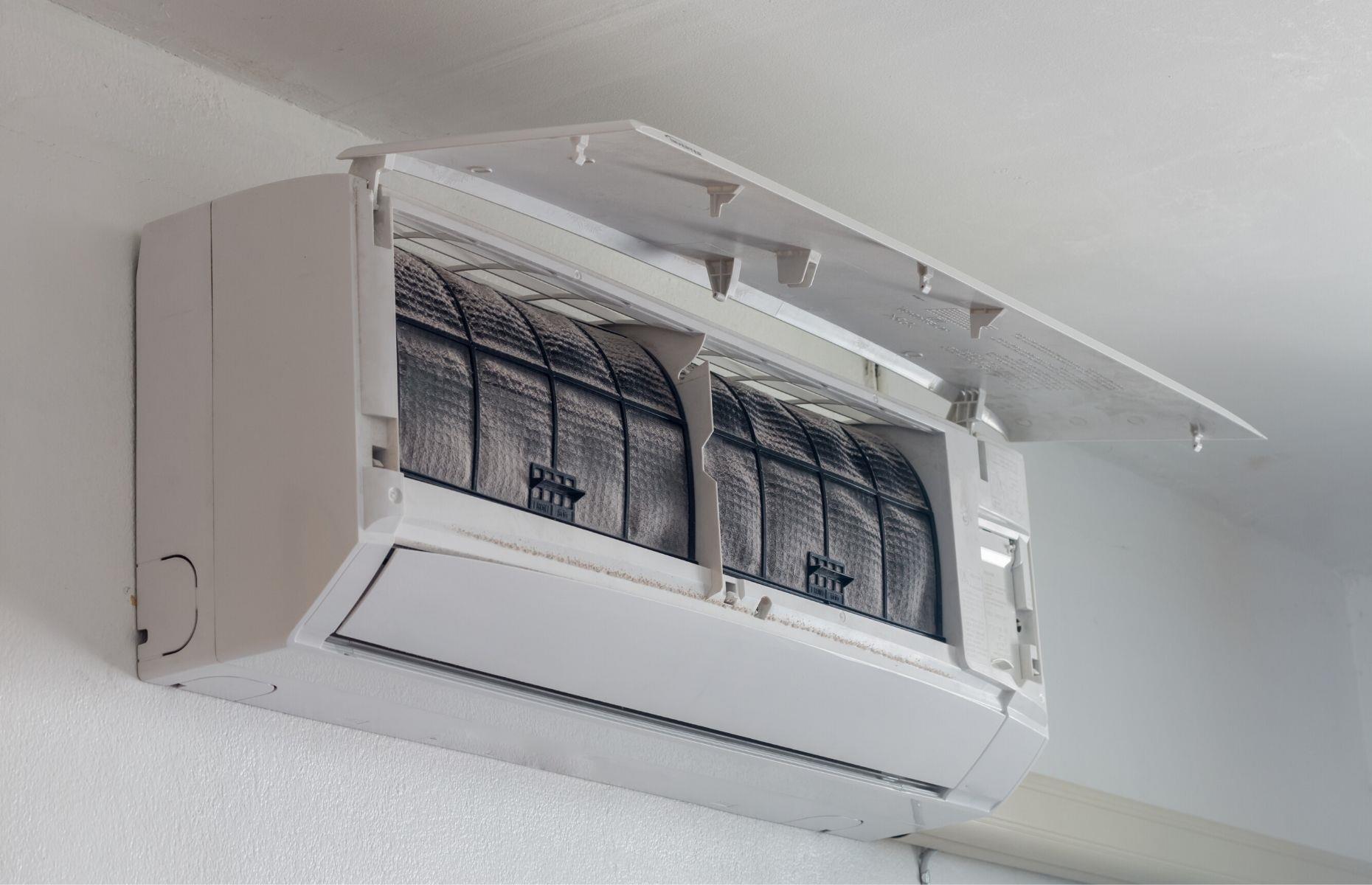 Overlooking air-conditioning filters