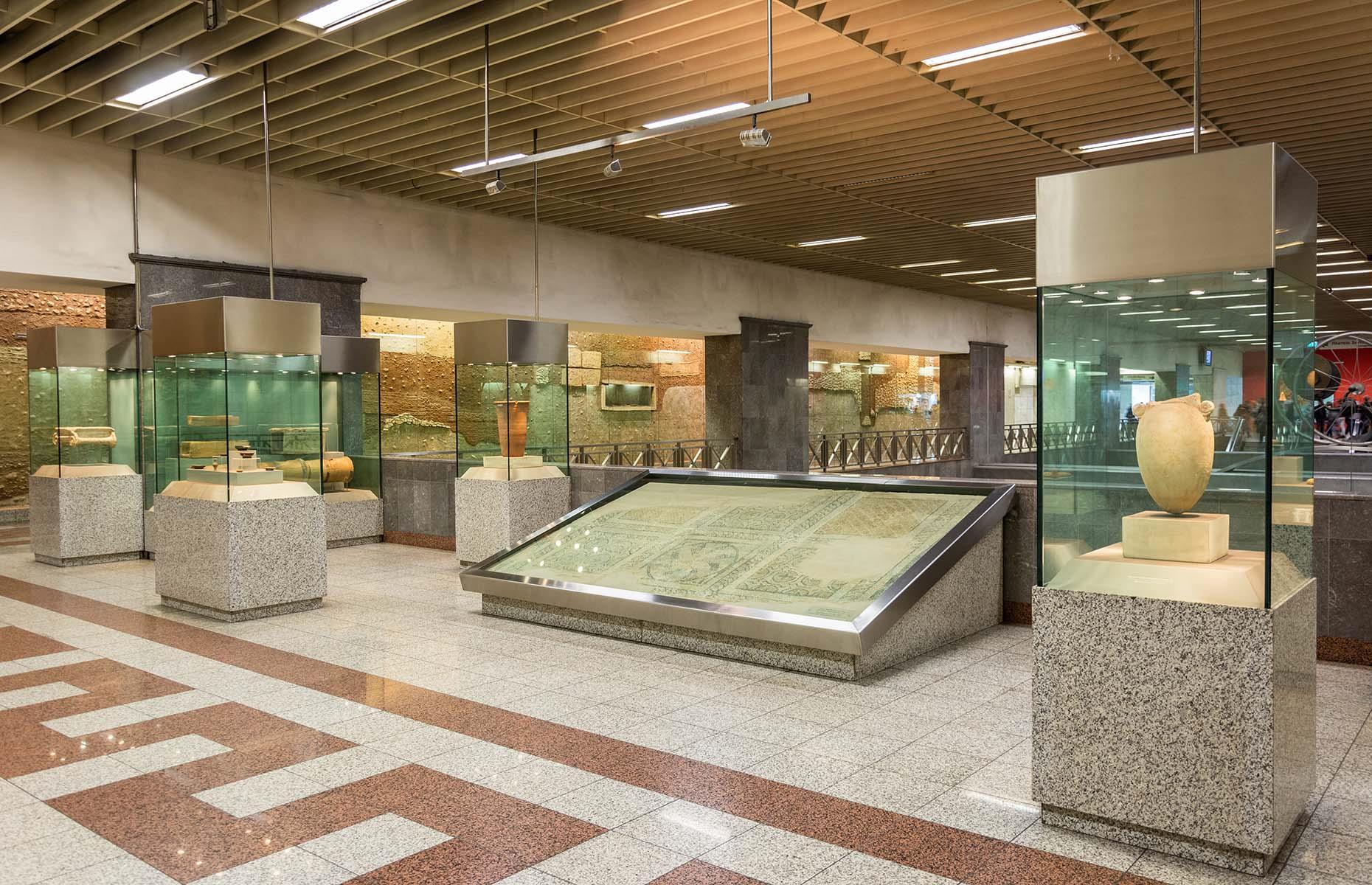 Syntagma metro station, Athens, Greece