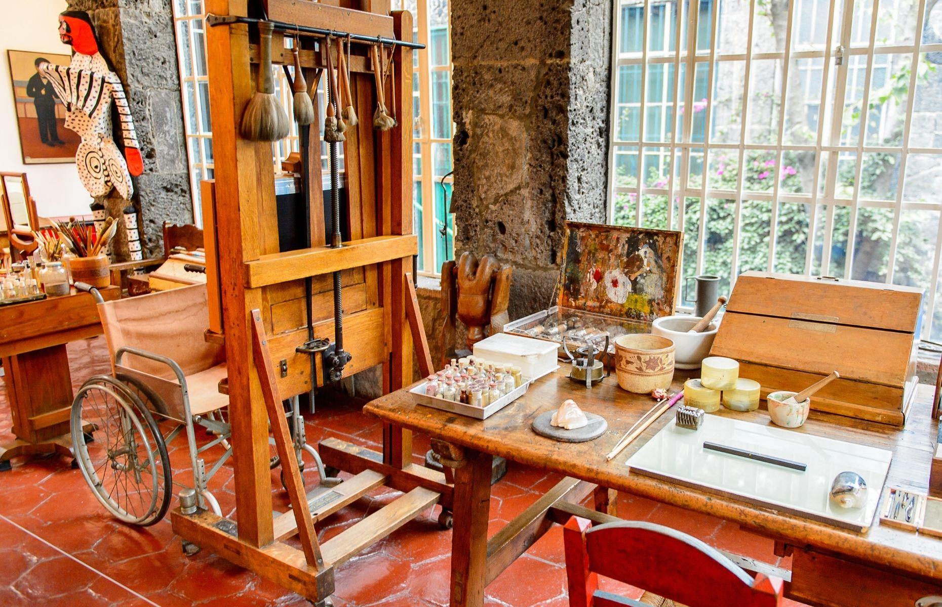 La maison bleue de Frida Kahlo, Mexico, Mexique