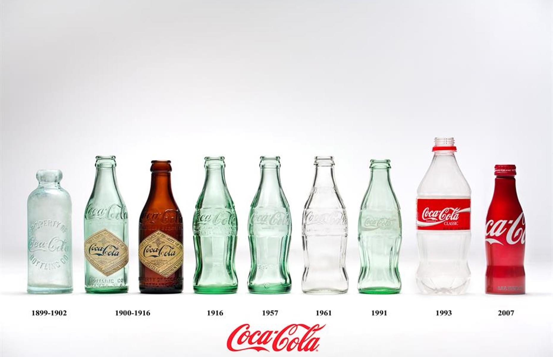 Coca-Cola bottles used to be shaped like cocoa beans