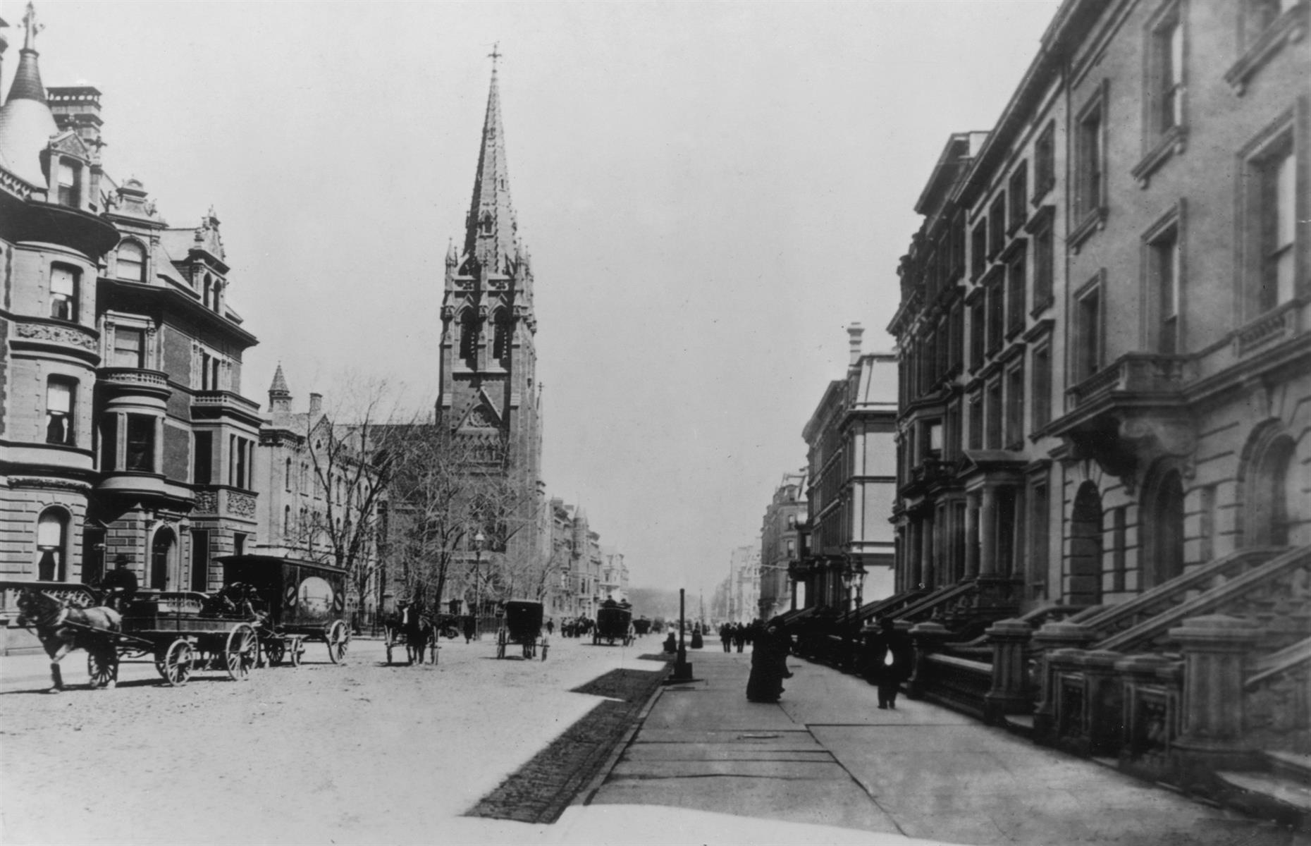 Then: Fifth Avenue, New York City, New York