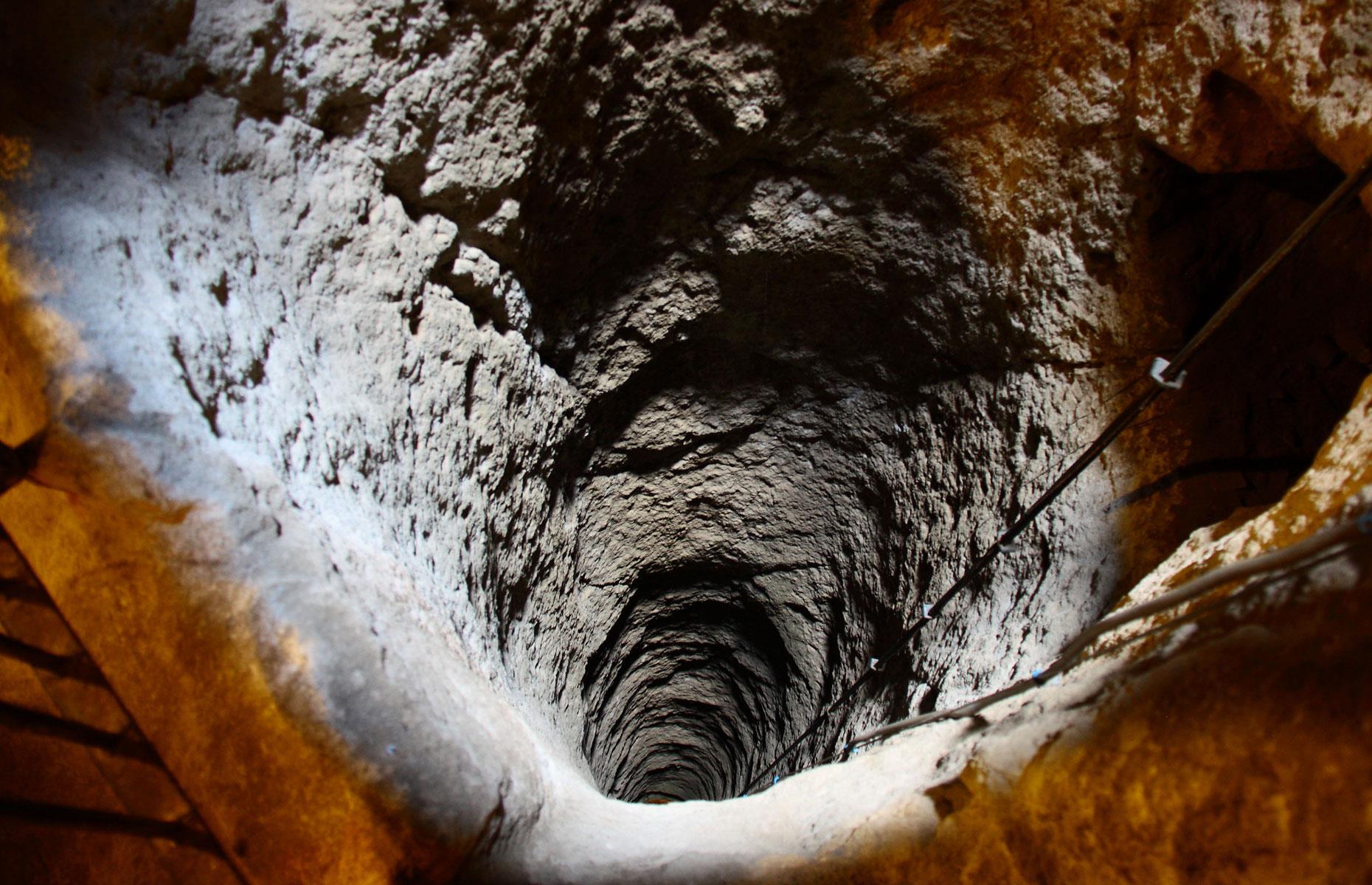 Derinkuyu Underground City's ventilation shafts
