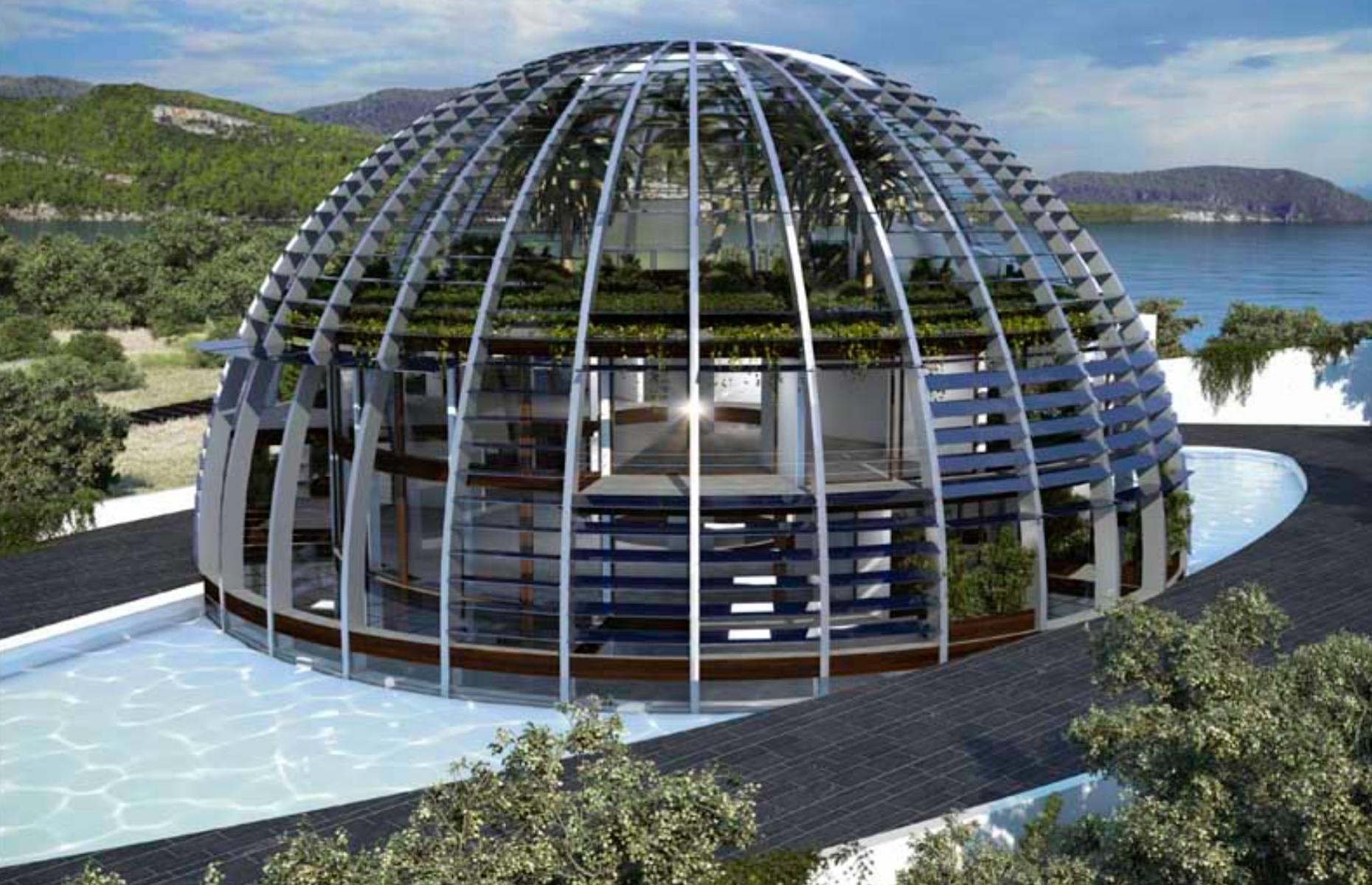 La casa ecológica Eye of Horus de Naomi Campbell