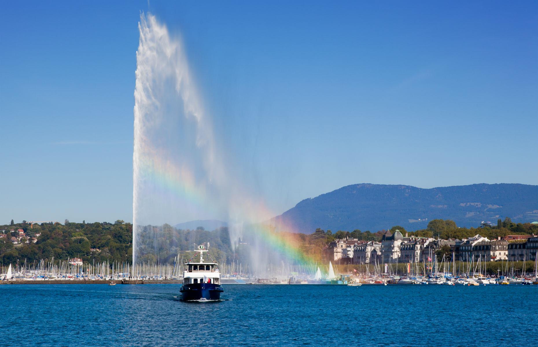 Jet d'Eau, Geneva, Switzerland
