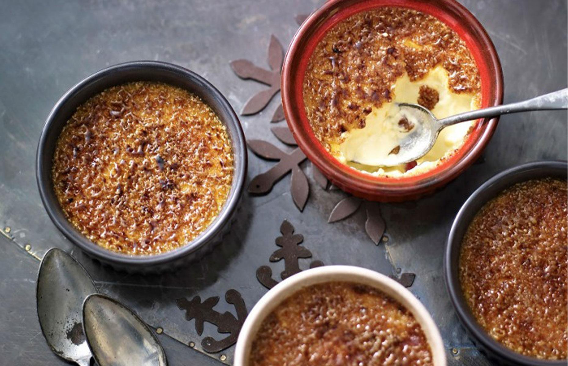 35. Irish cream crème brûlée