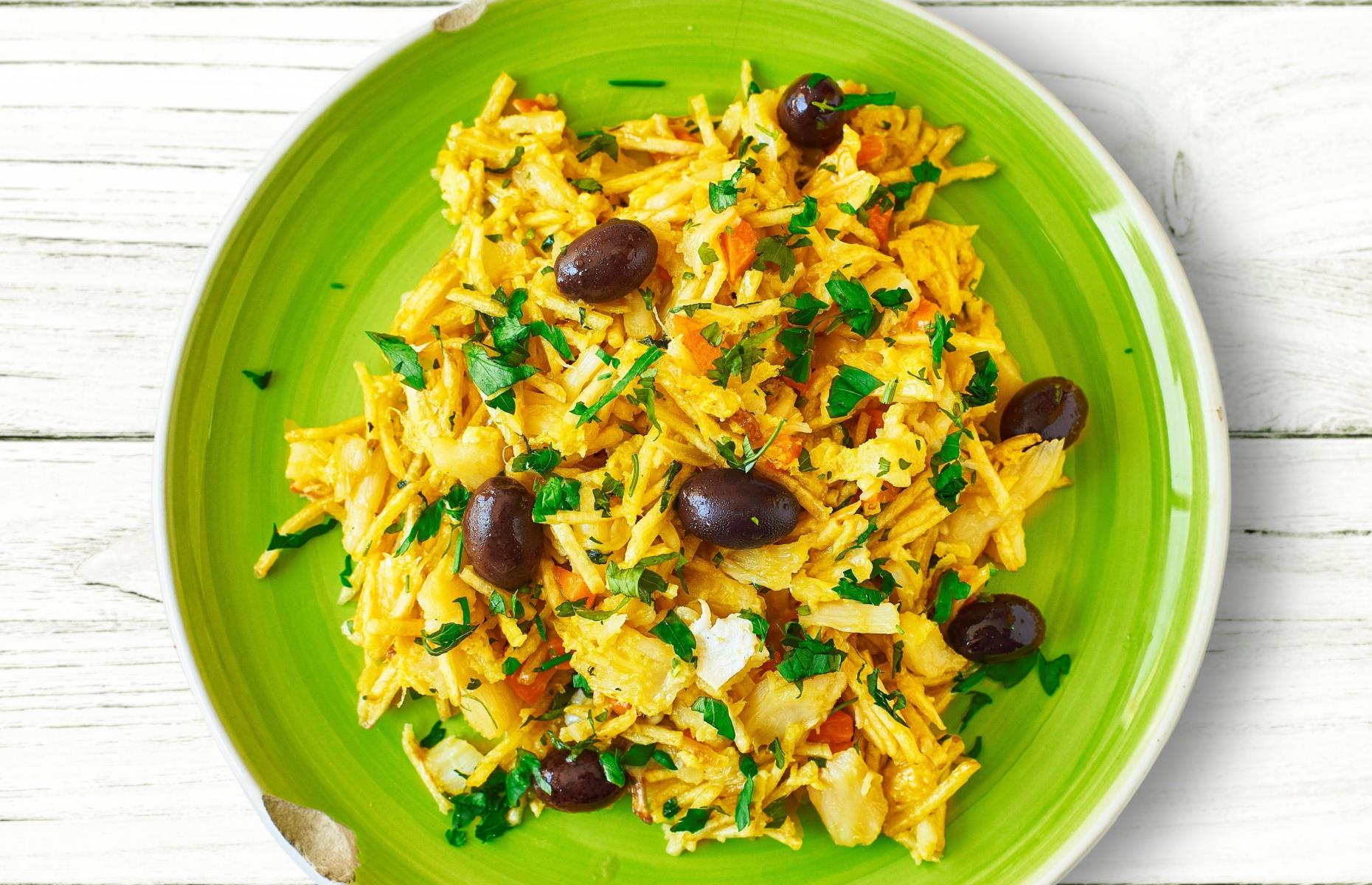 10. Bacalhau à Brás, Portugal