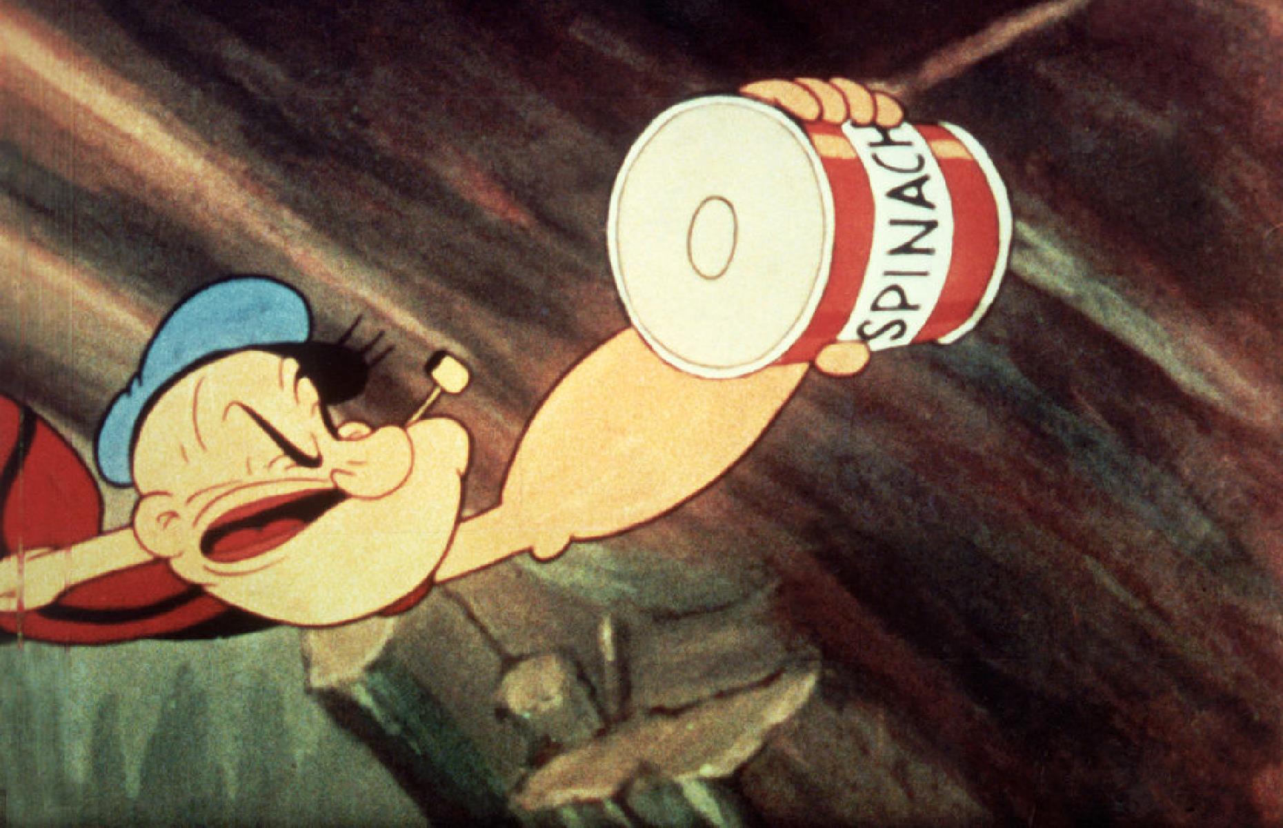 15. Spinach, Popeye