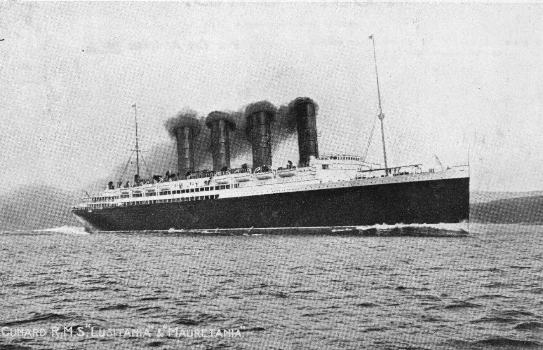 Lusitania, 1906