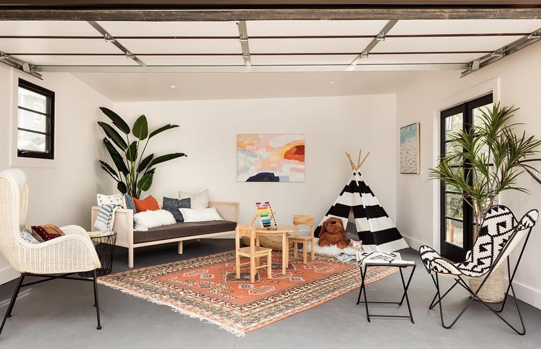 Stylish playroom