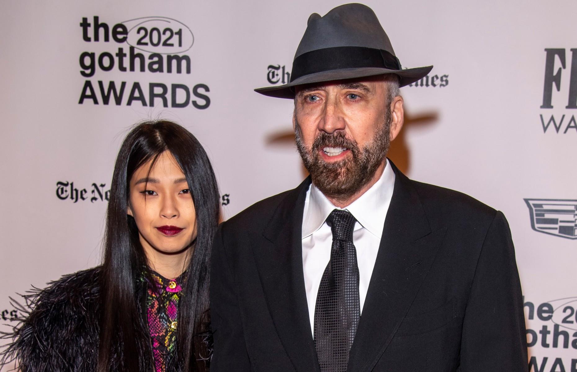 Nicolas Cage and Riko Shibata