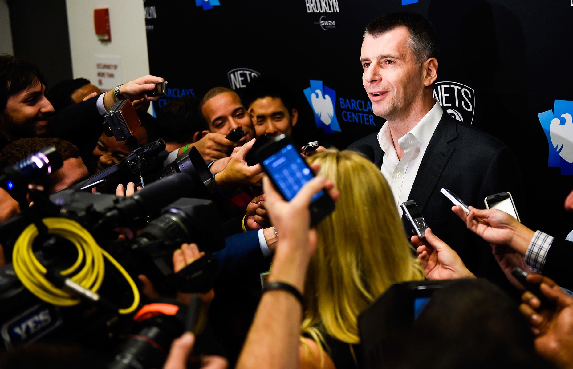 Mikhail Prokhorov: New Jersey/Brooklyn Nets