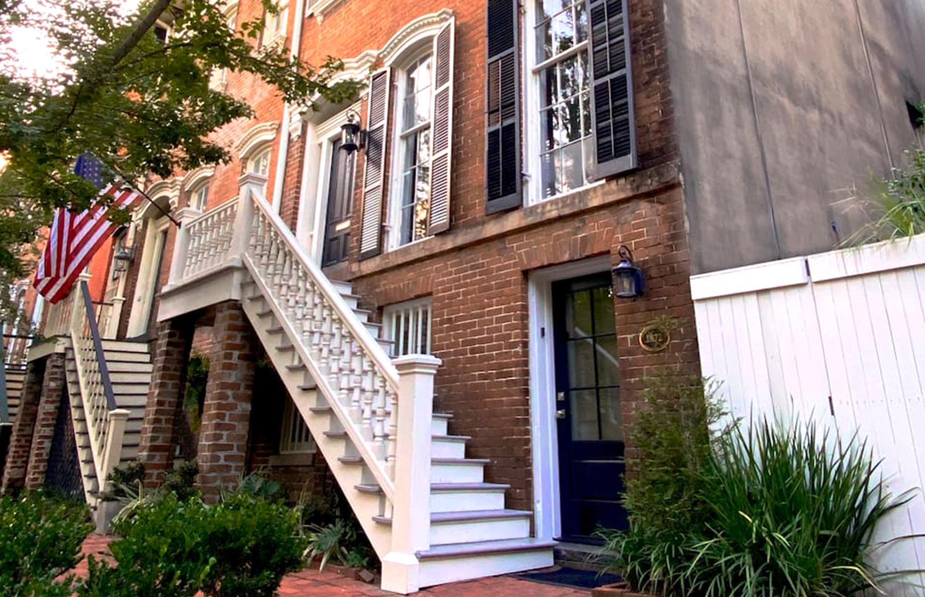 Georgia: Historic District garden apartment, Savannah