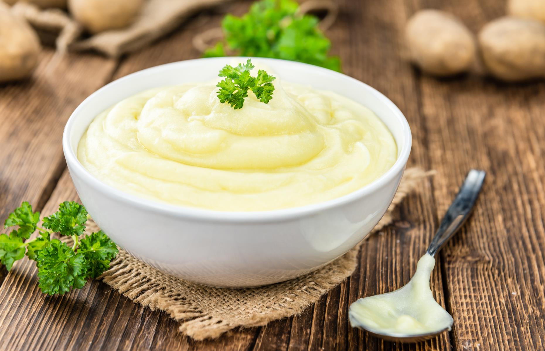28. Experiment with potato purée