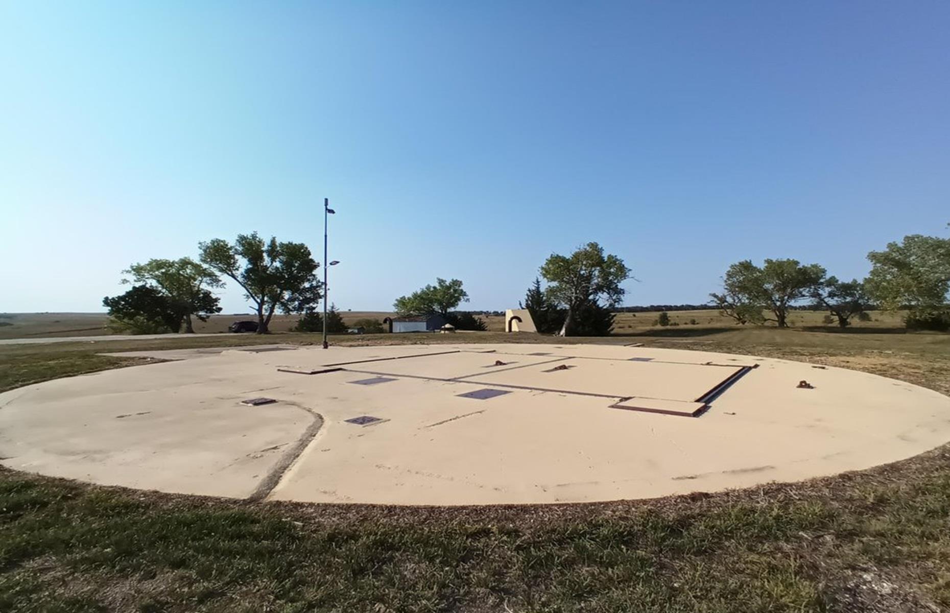 Backyard missile silo, Kansas, USA