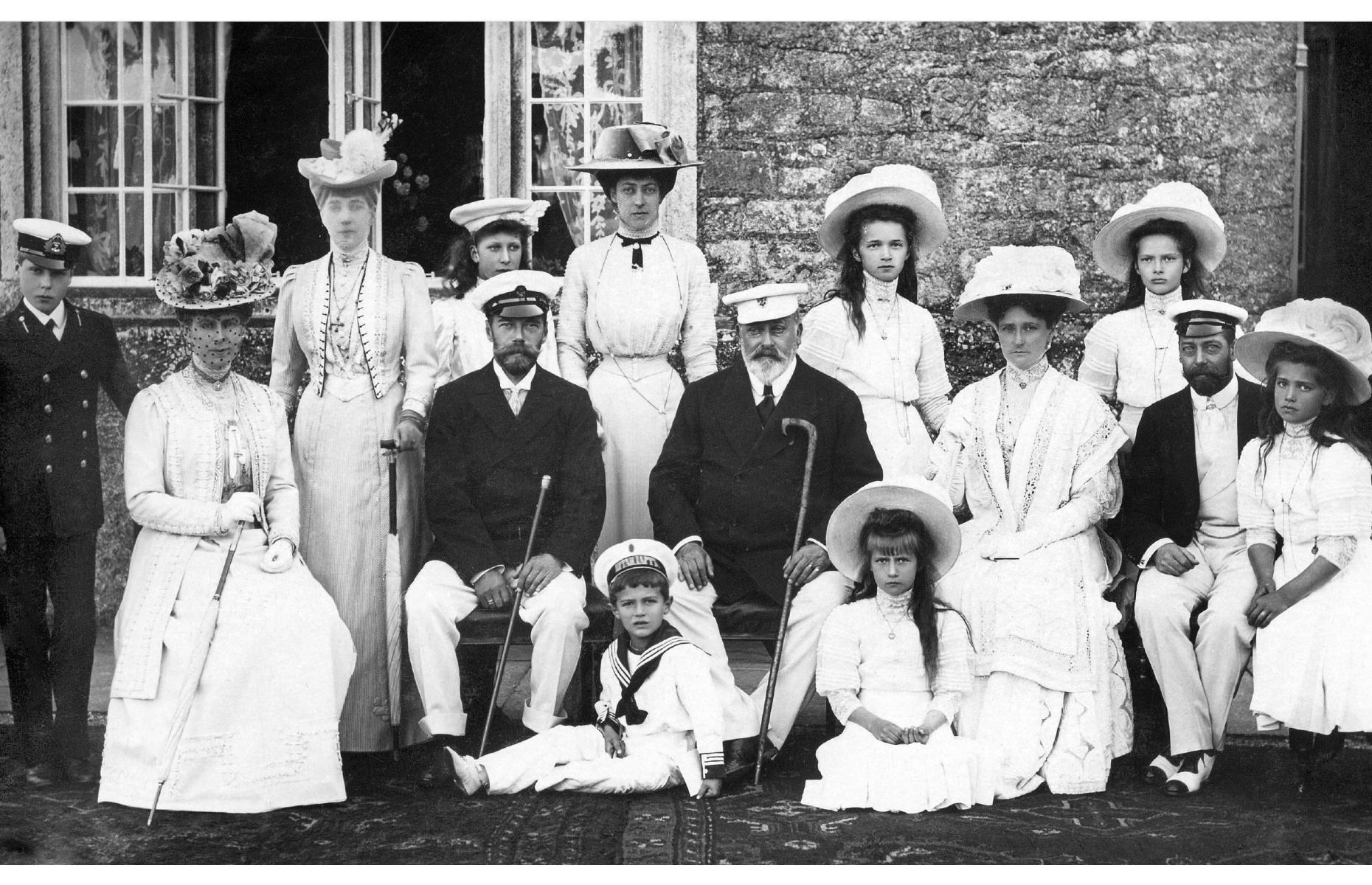 1909: La realeza británica y rusa, Osborne House, Isla de Wight