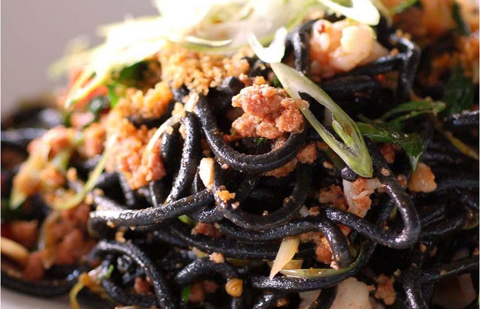 Georgia: black spaghetti, BoccaLupo, Atlanta