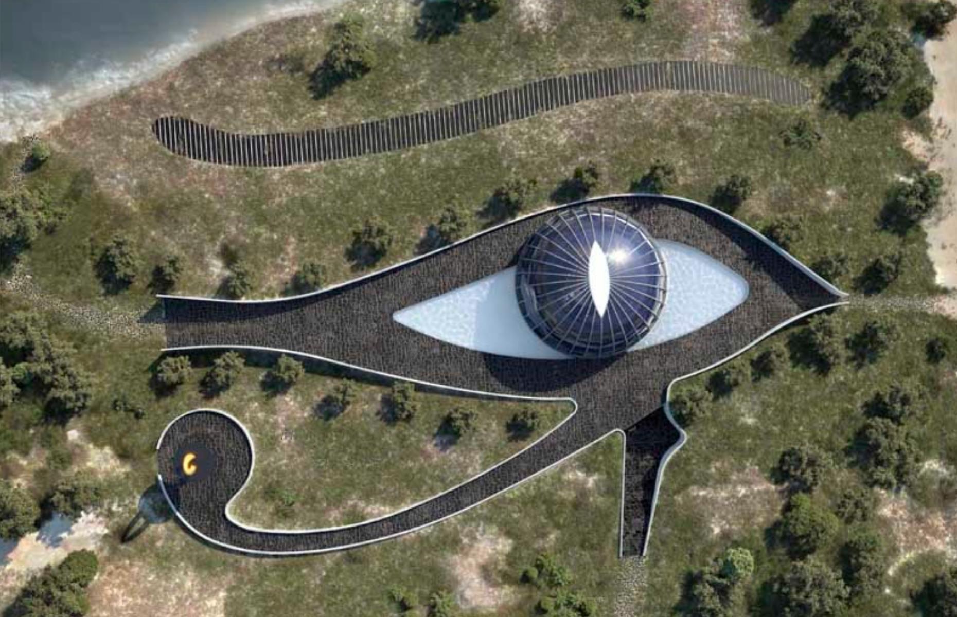La casa ecológica Eye of Horus de Naomi Campbell