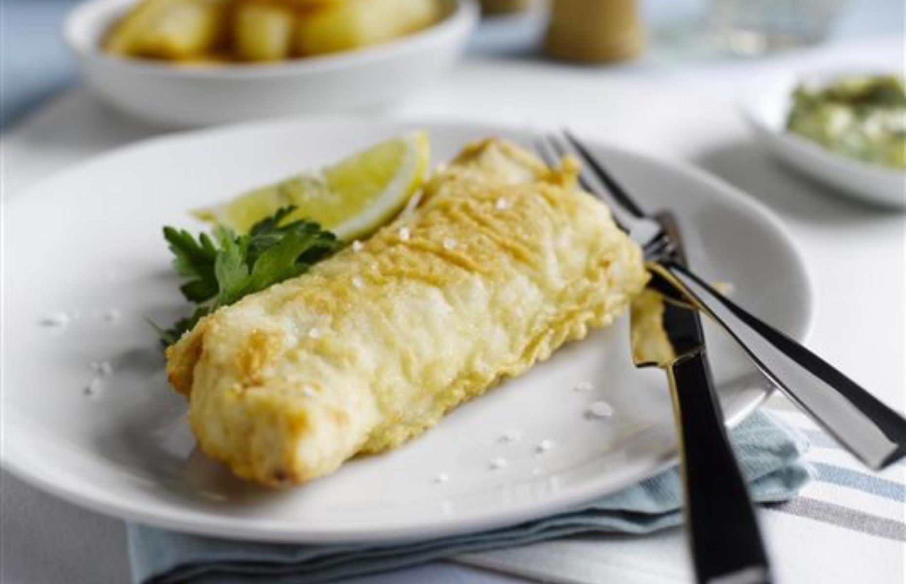 Try a vegan version of fish and chips