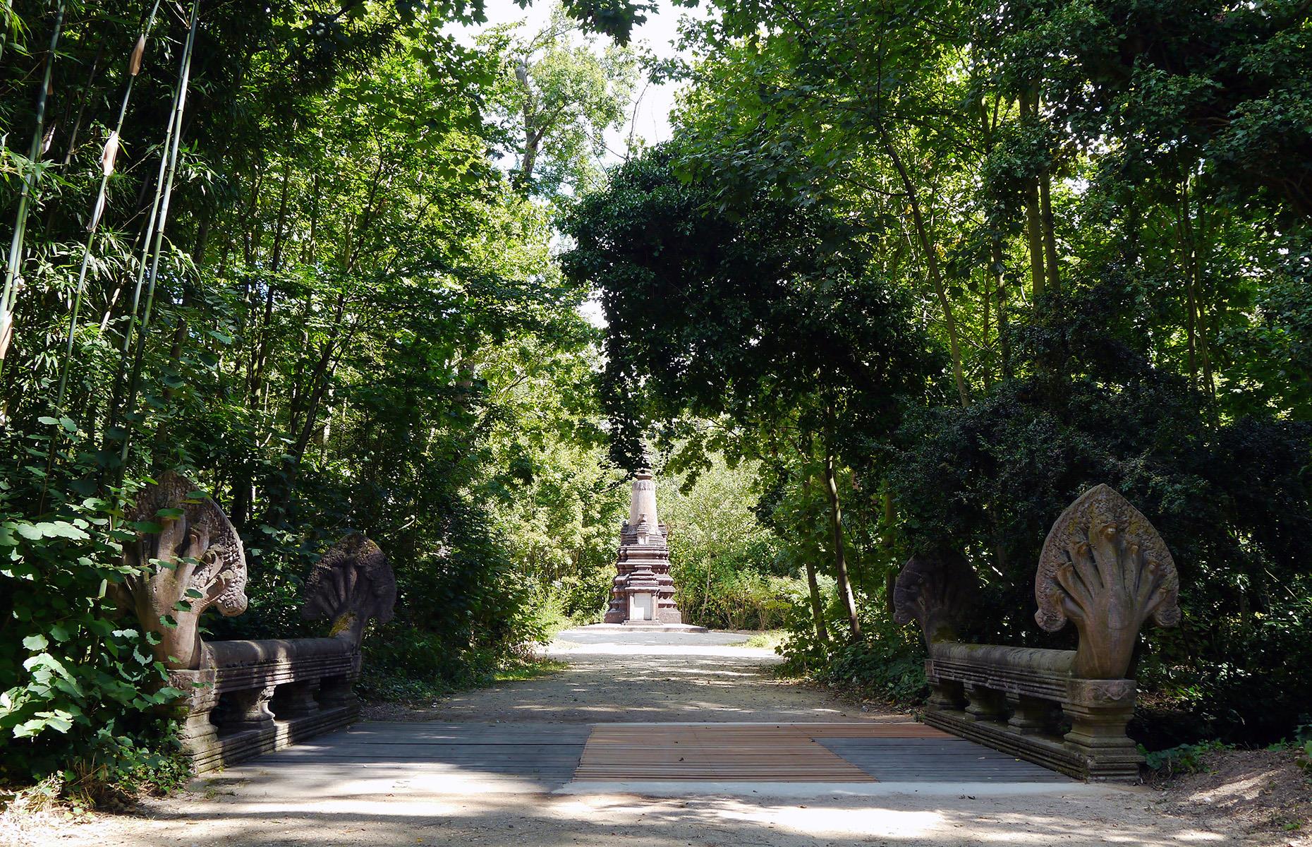 Le Jardin d'Agronomie Tropicale, Nogent-sur-Marne (Paris), France