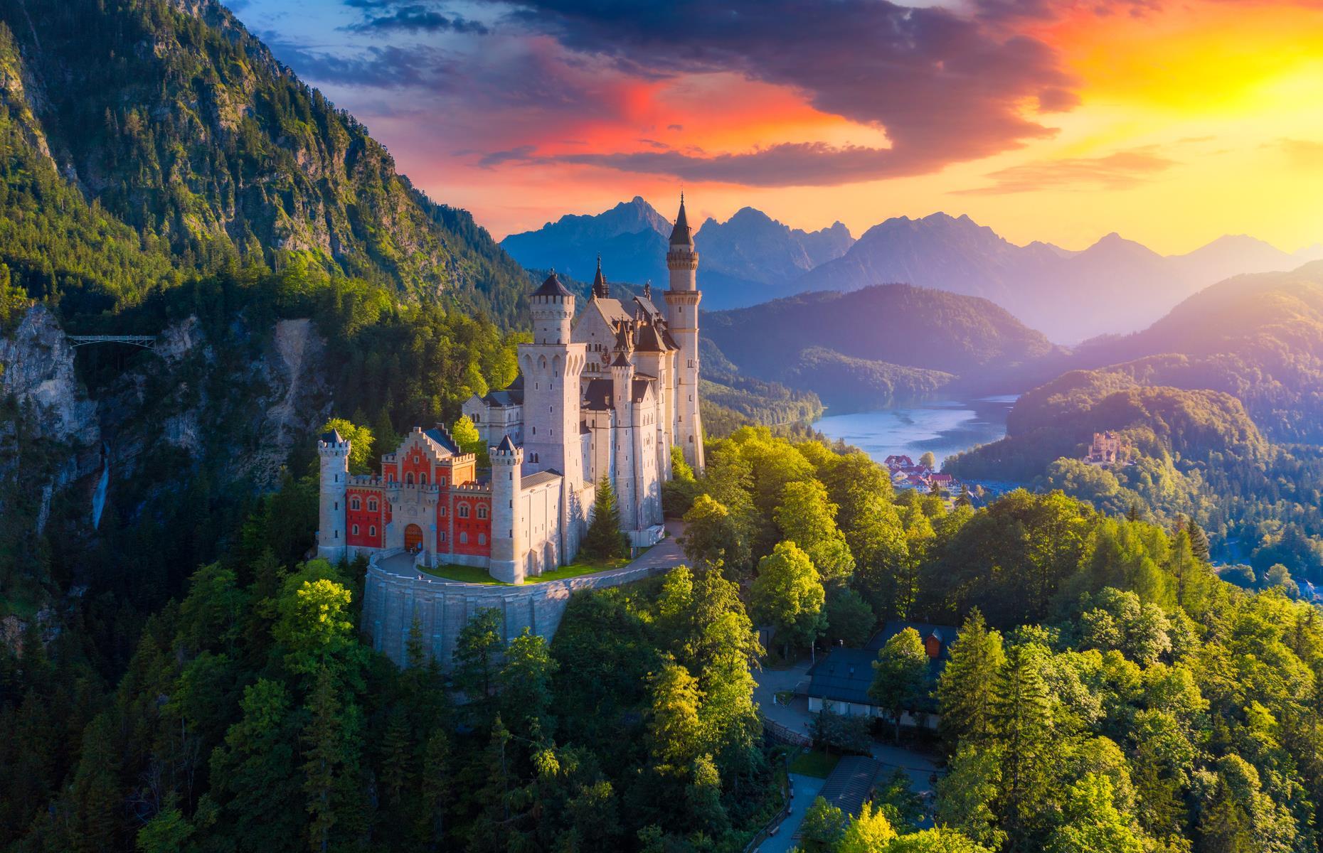 Neuschwanstein Castle, Germany: Sleeping Beauty