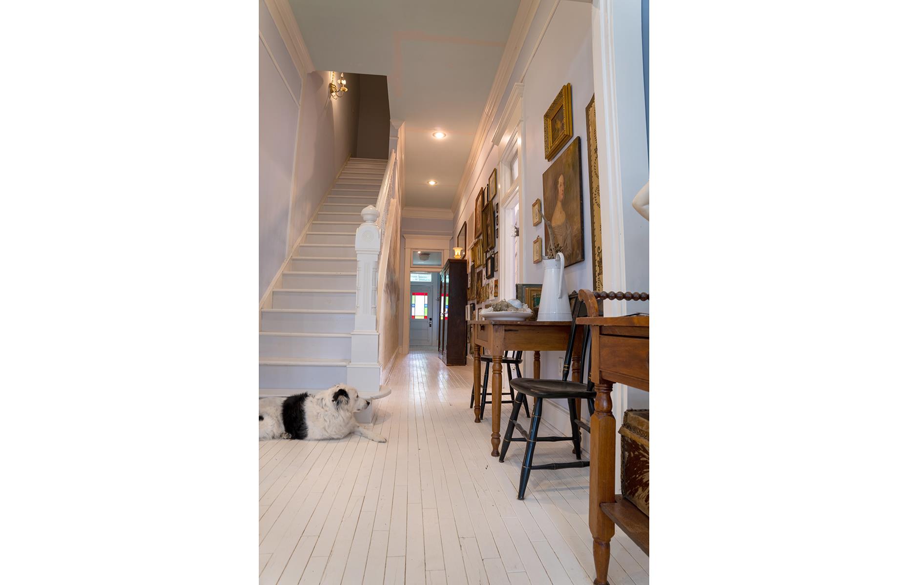 After: the hallway