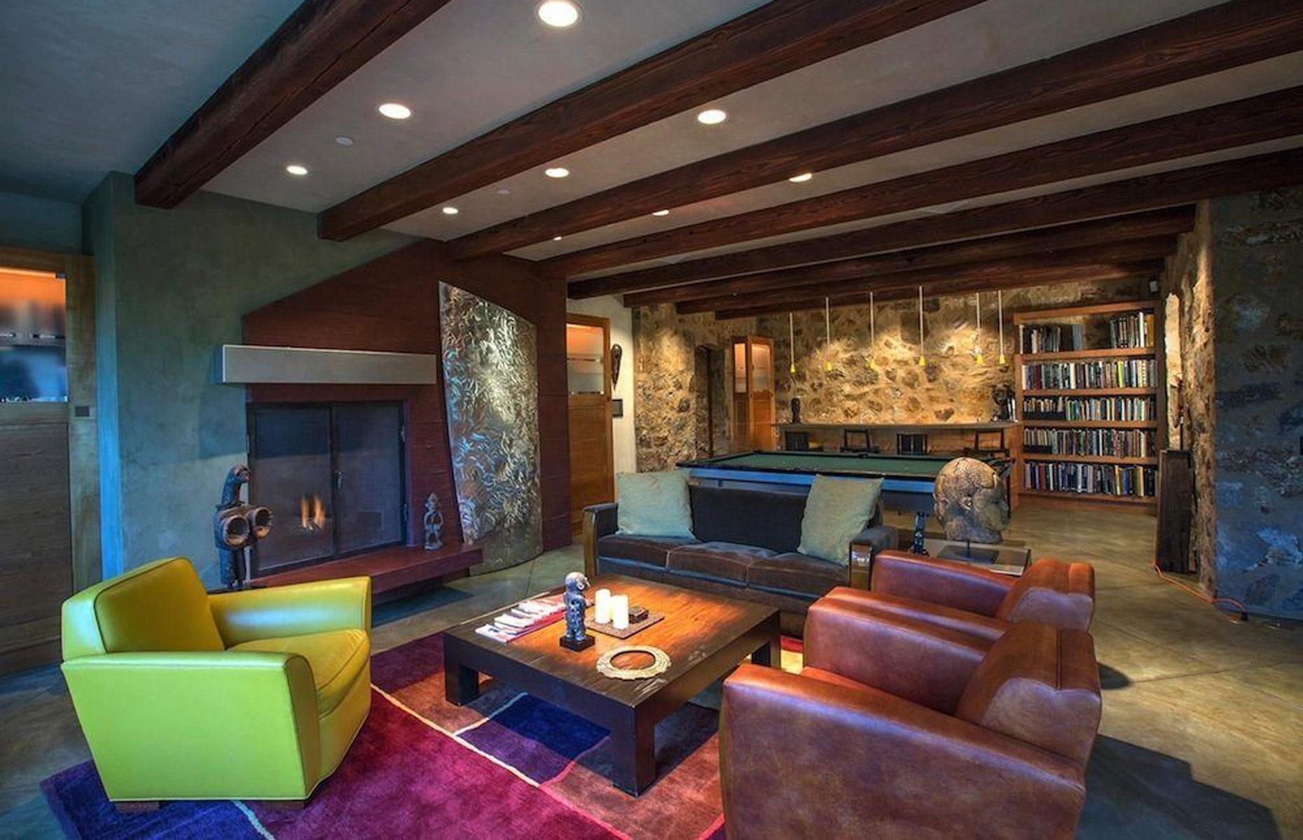 Oprah's contemporary ski chalet, Telluride, Colorado