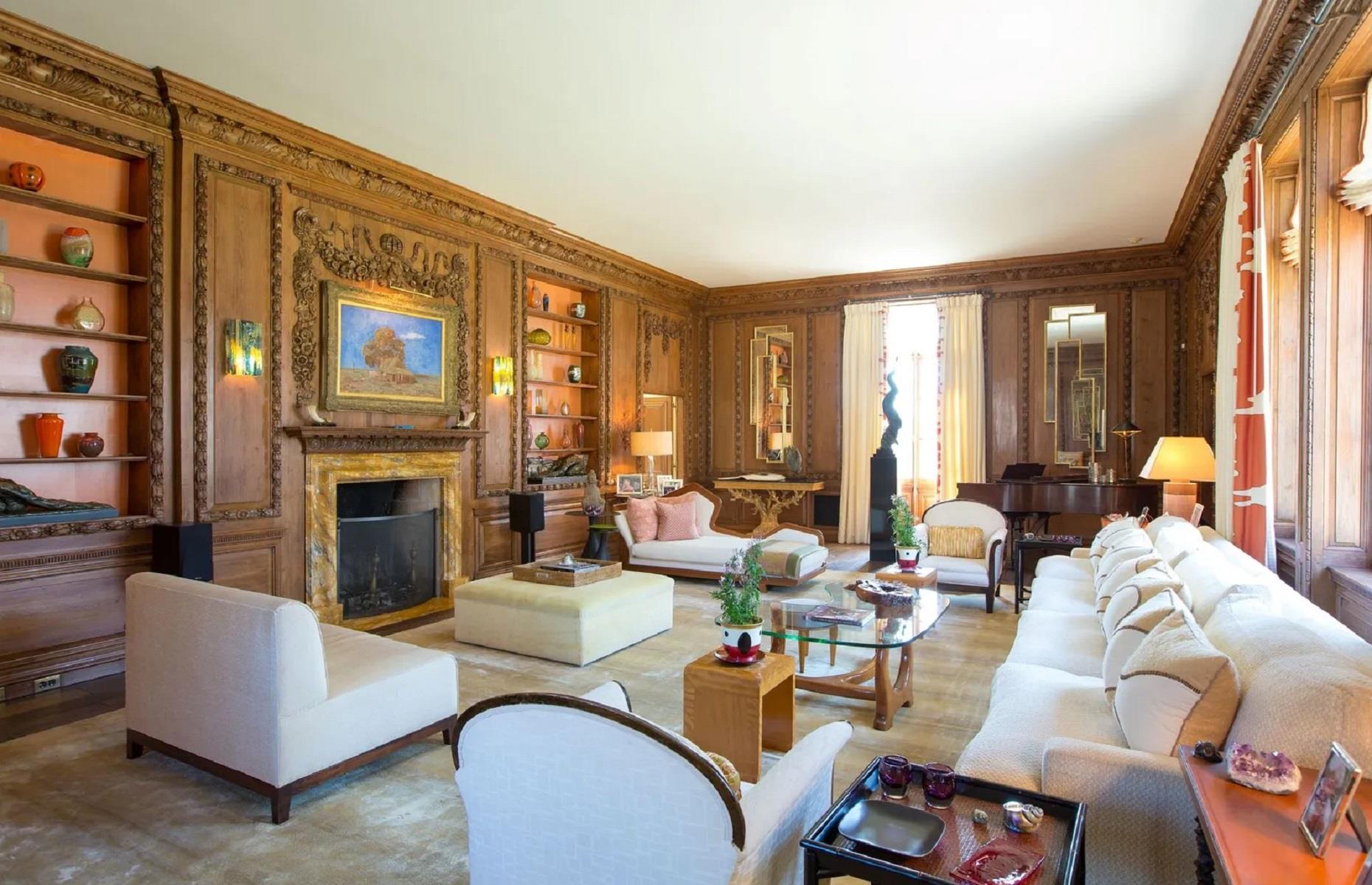 Campbell's soup heir mansion: beautiful period features