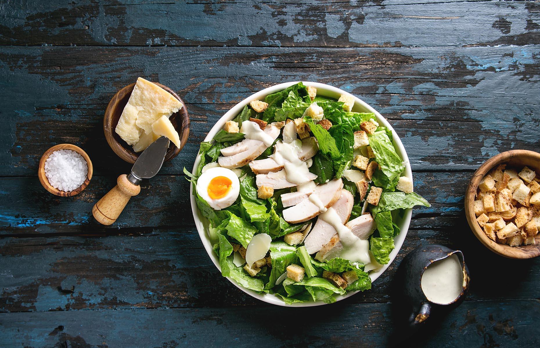 23. Caesar salad
