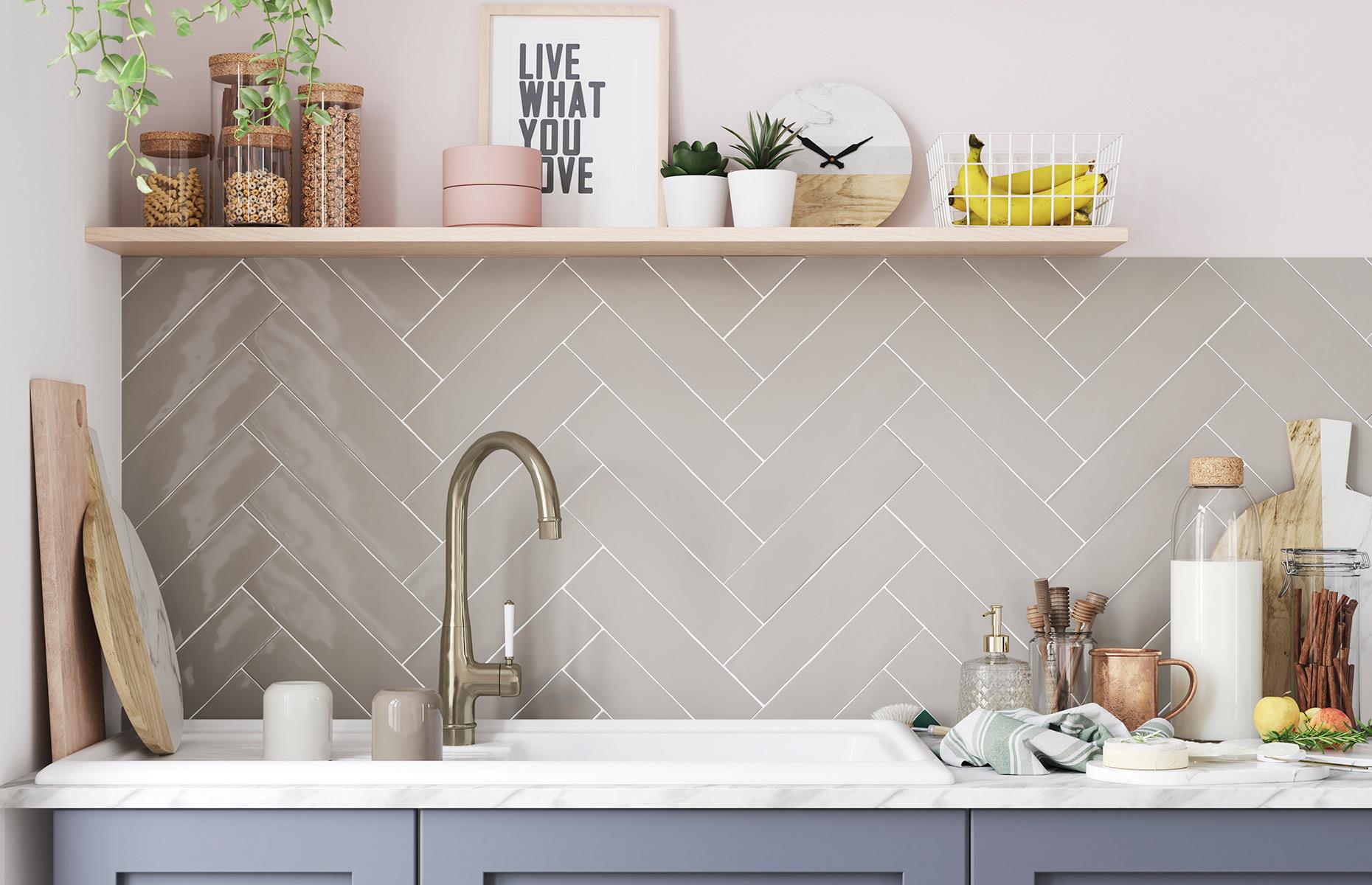 Try this: tile a splashback