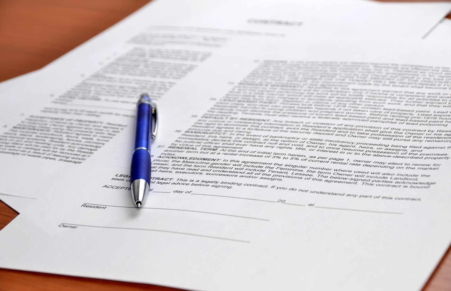 File legal paperwork
