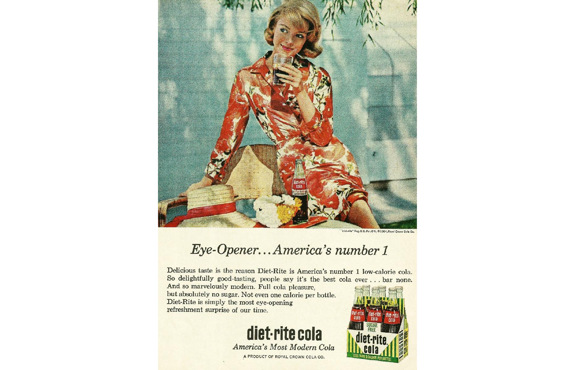 1950s: Diet-Rite Cola