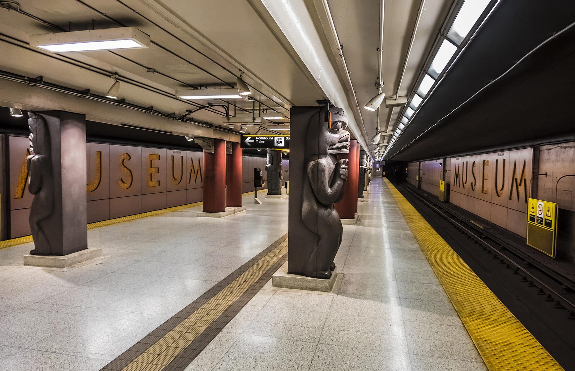 Museum station, Toronto, Canada