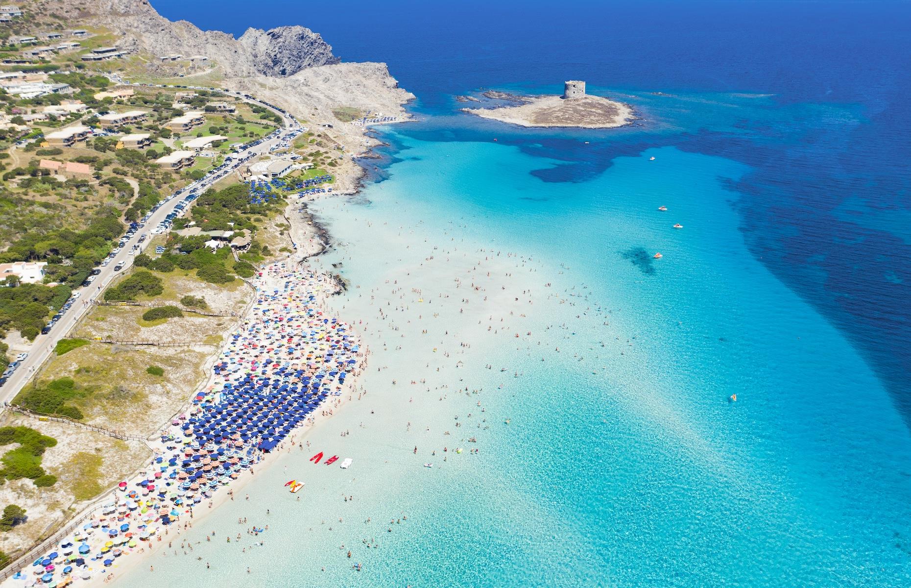Swap: La Pelosa, Italy