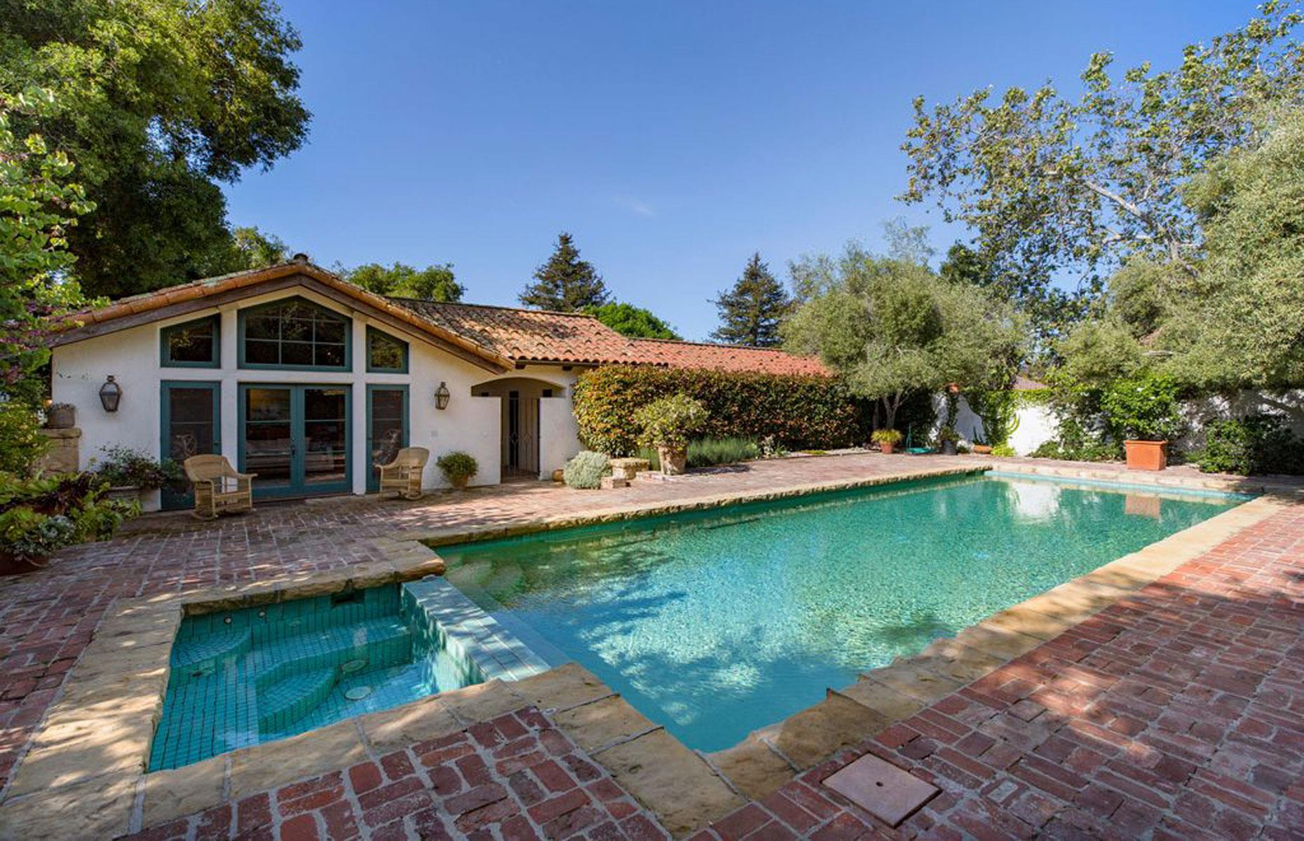 Oprah's Spanish Revival estate, Montecito, California