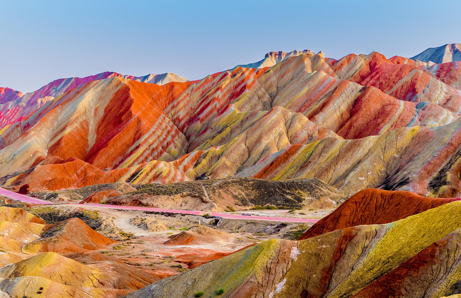 Rainbow world: amazing images of Earth's most colourful natural