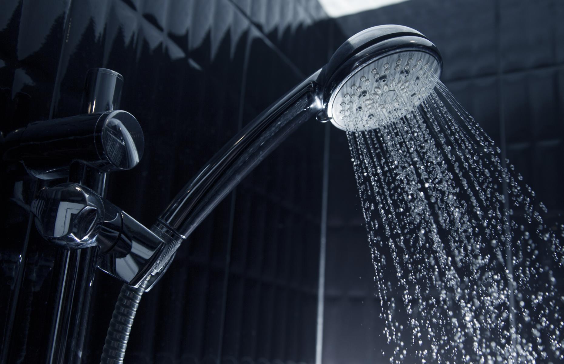 Water levels in America's showerheads