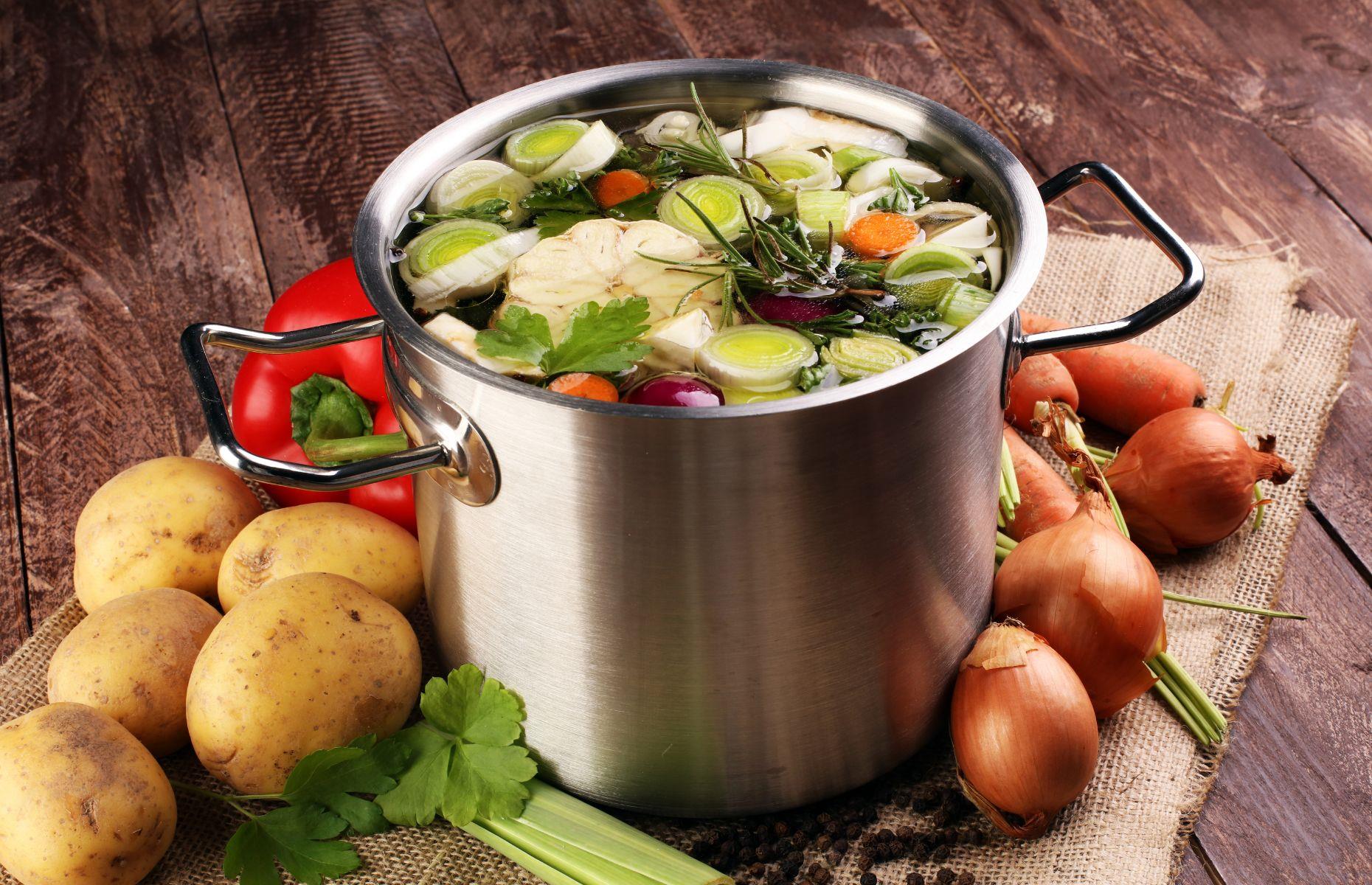41. Keep your vegetable scraps  