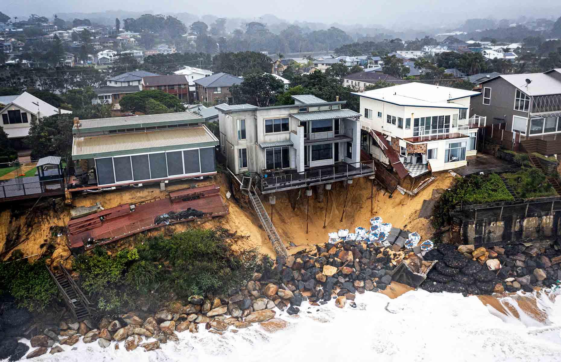 Coastal communities losing the fight against the ocean
