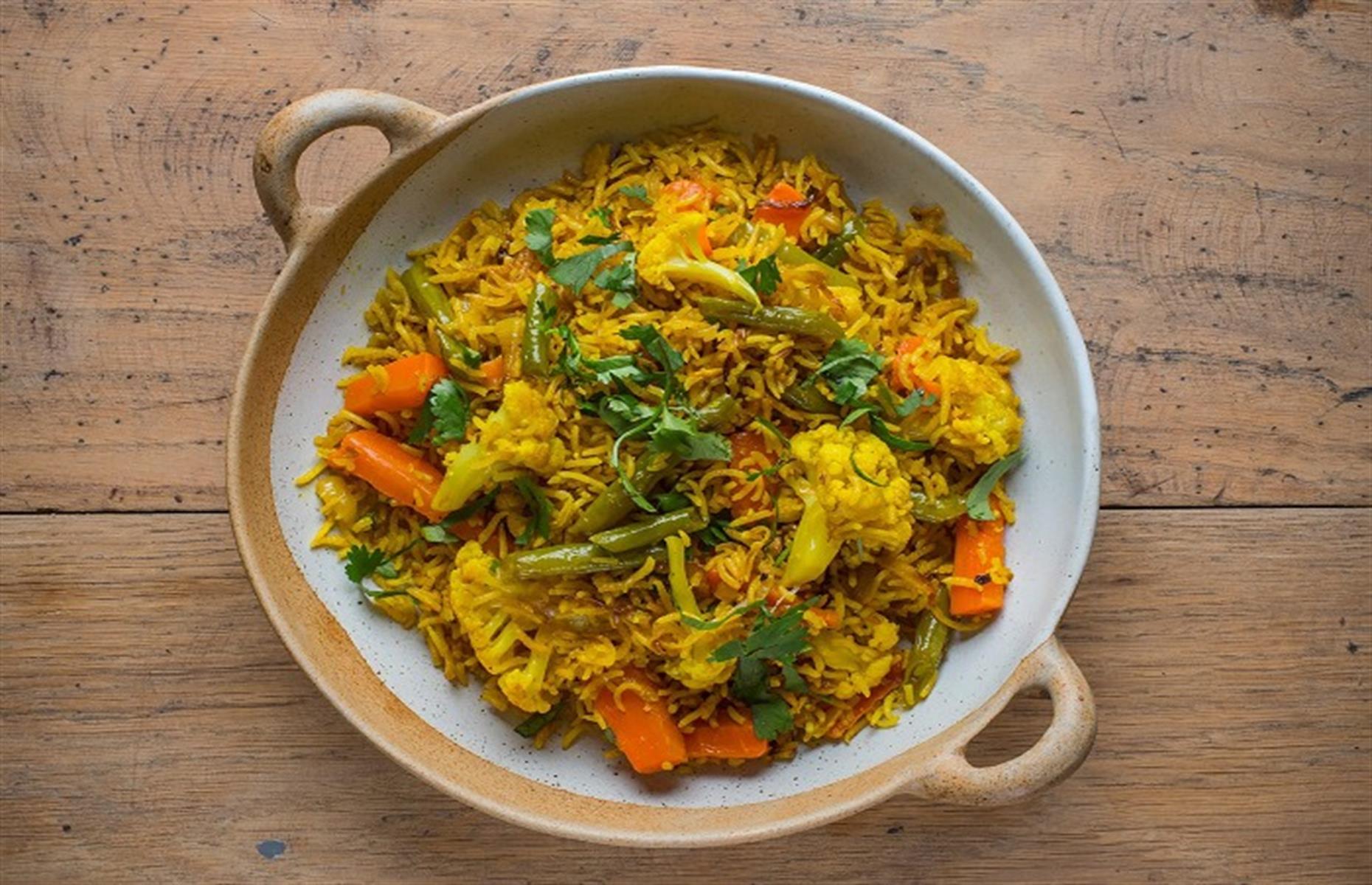 30. Vegetable pulao
