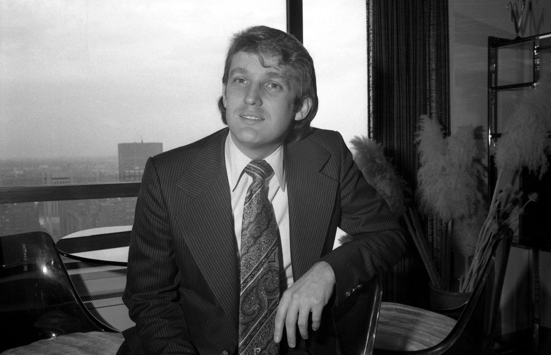 Donald Trump takes over as company president 