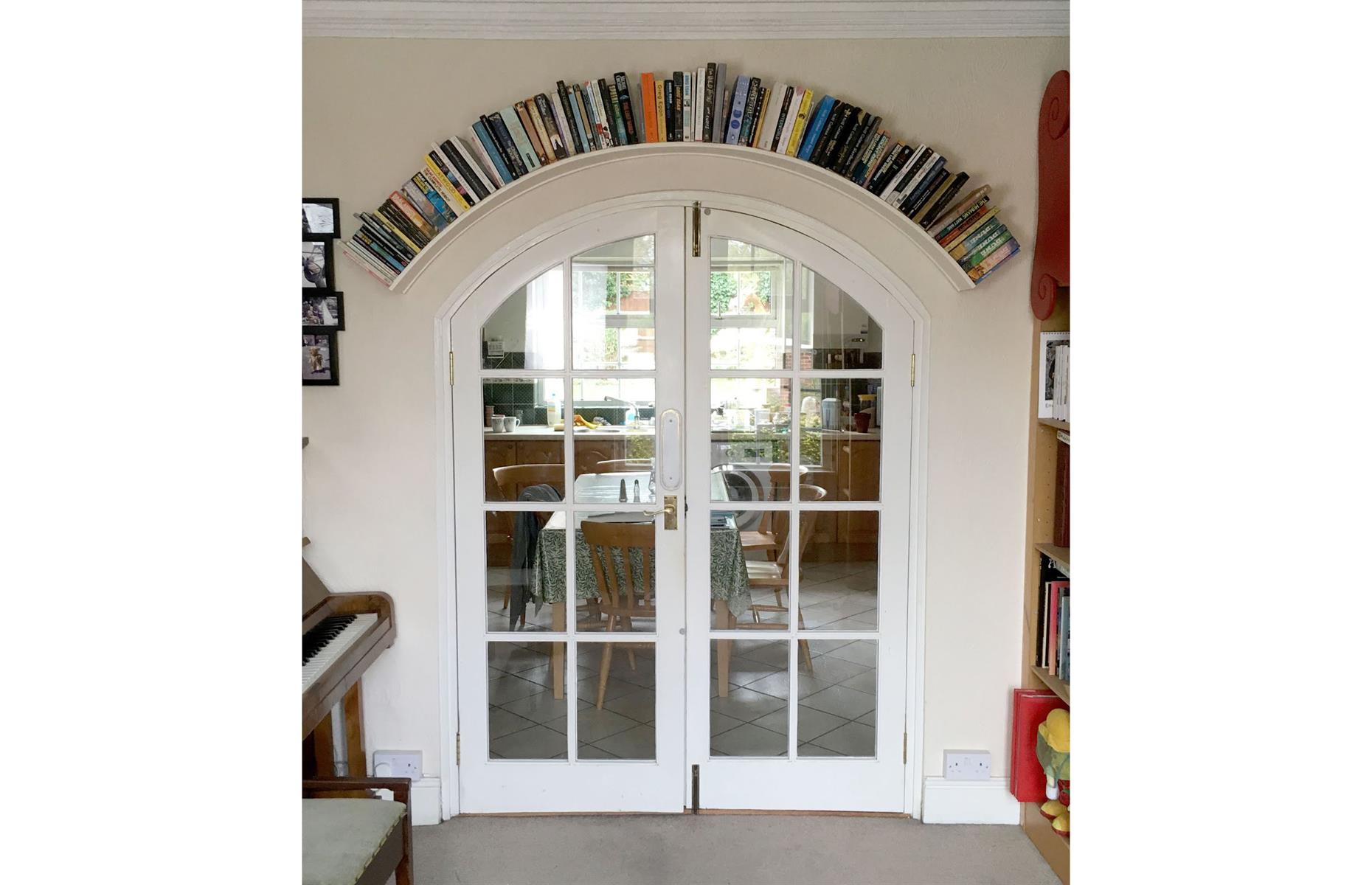 Aim high for book storage