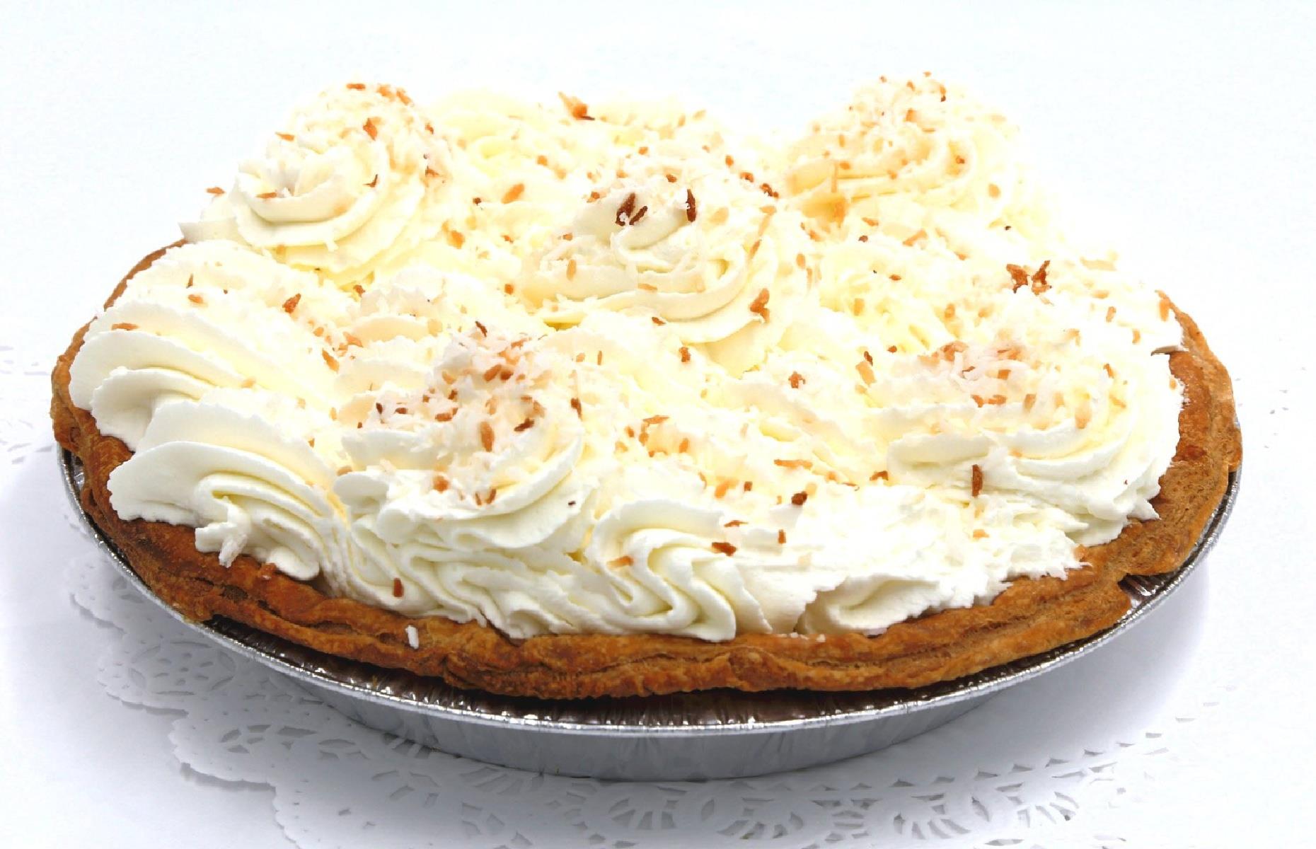 New Mexico: coconut cream pie, Cornerstone Bakery & Cafe, Ruidoso