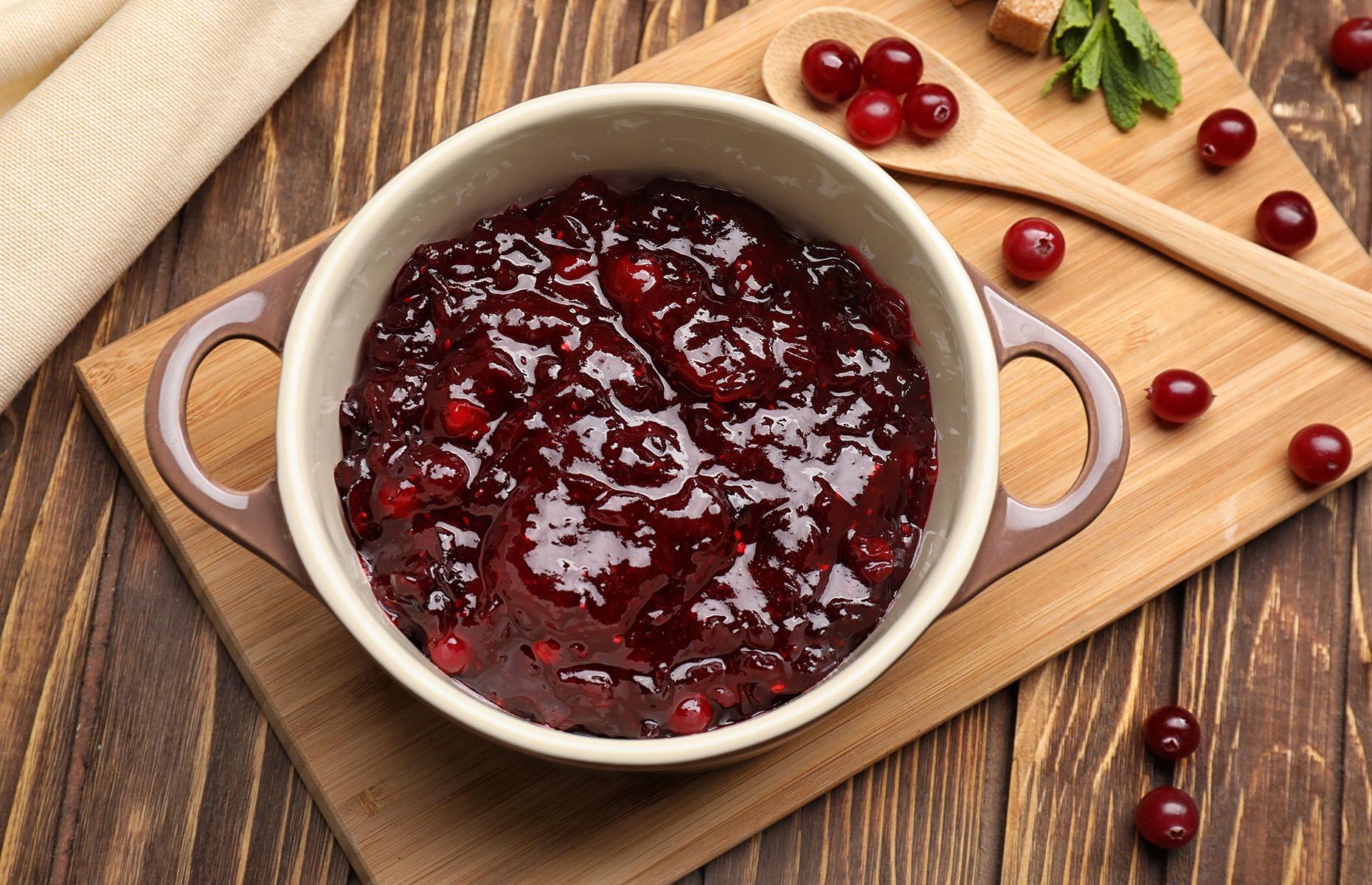Make and store: cranberry sauce